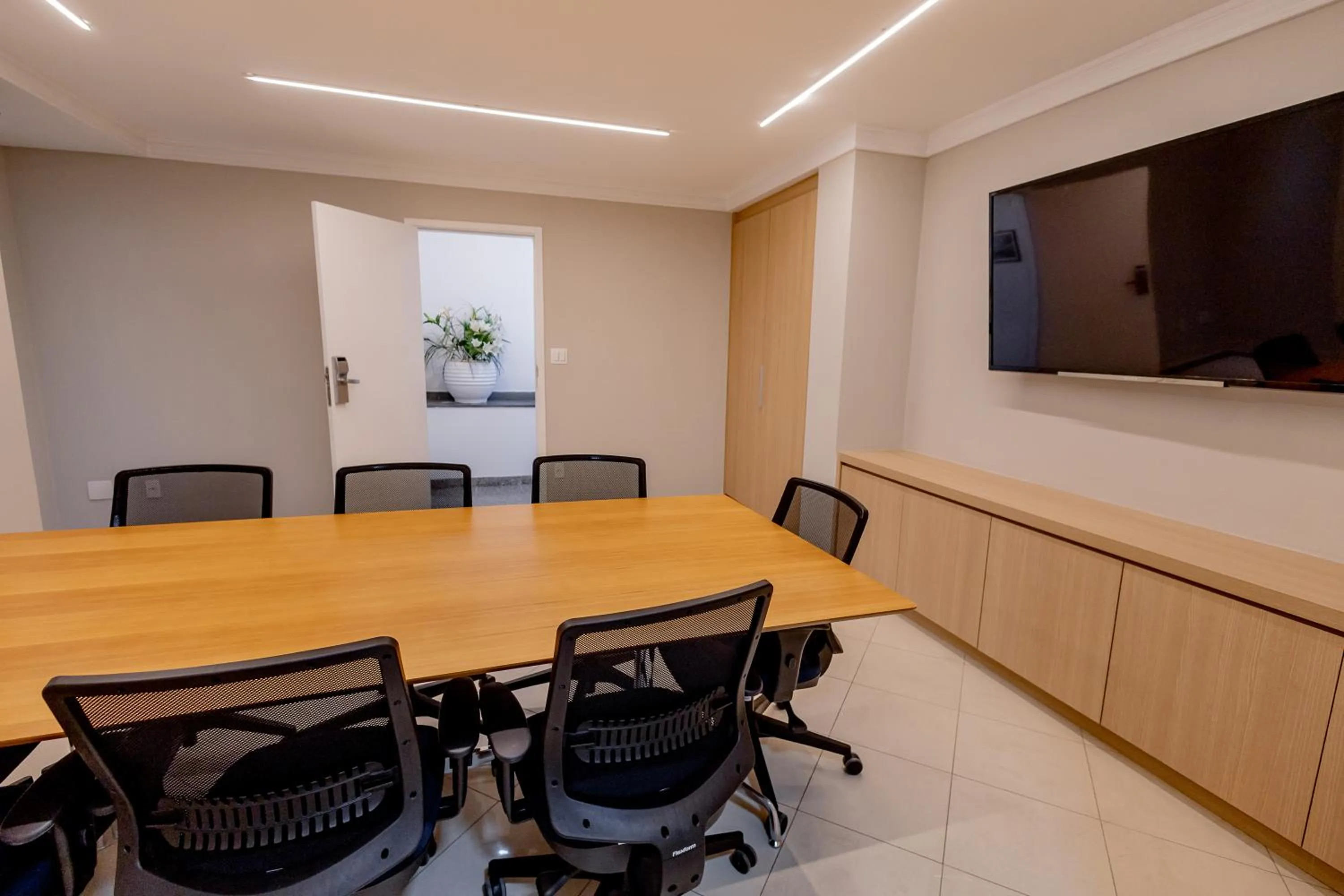 Communal lounge/ TV room in Hotel San Gabriel