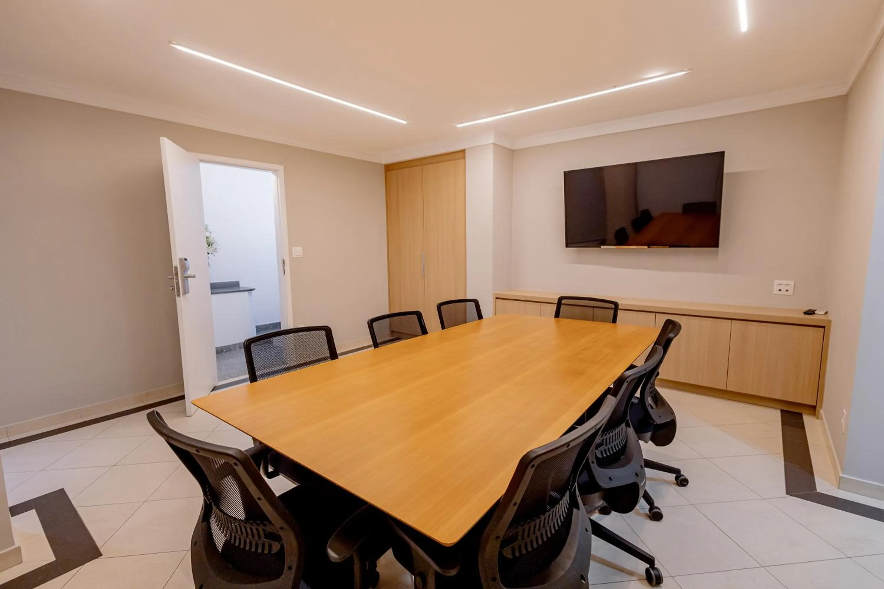 Communal lounge/ TV room in Hotel San Gabriel