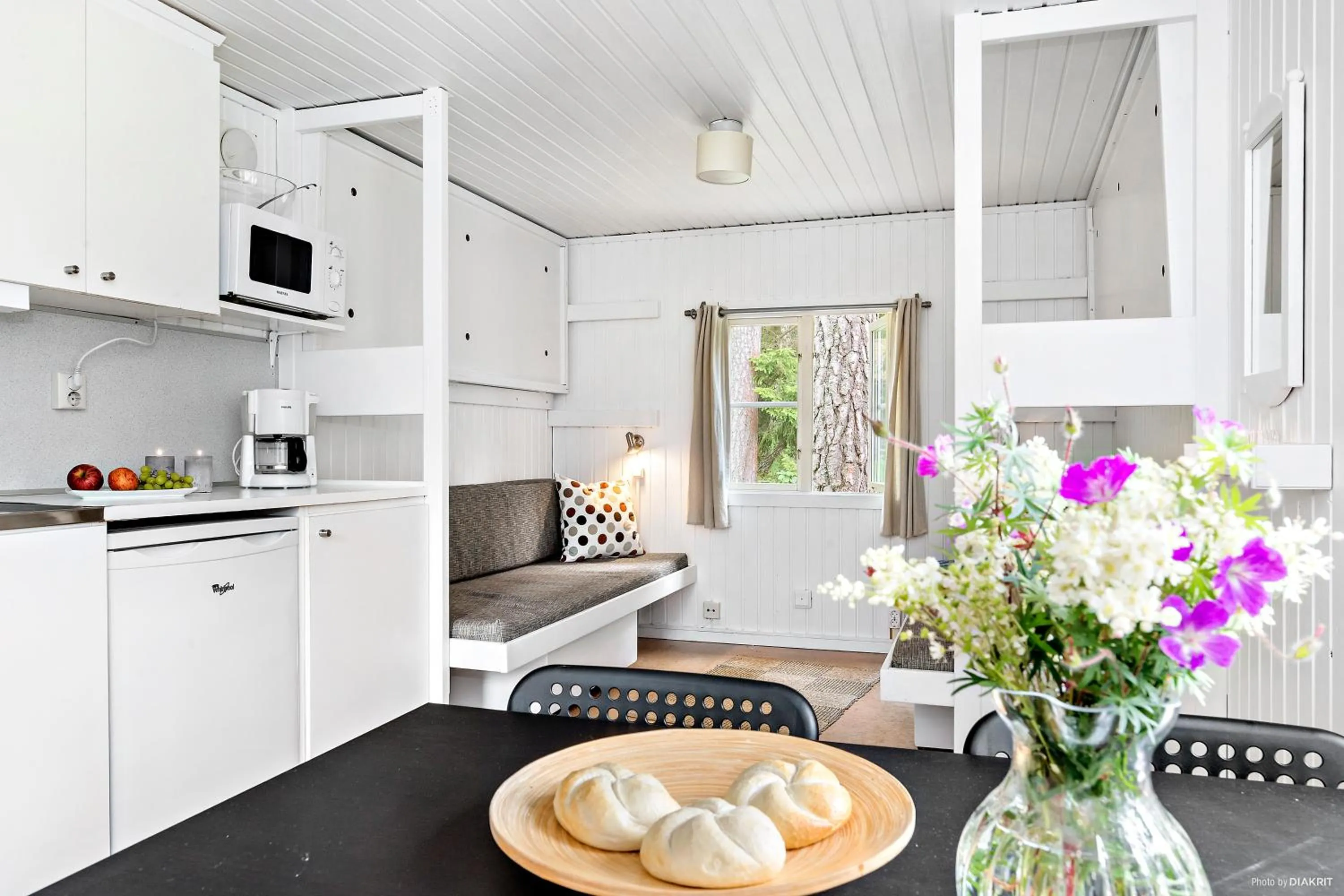 Kitchen or kitchenette in First Camp Kolmården-Norrköping