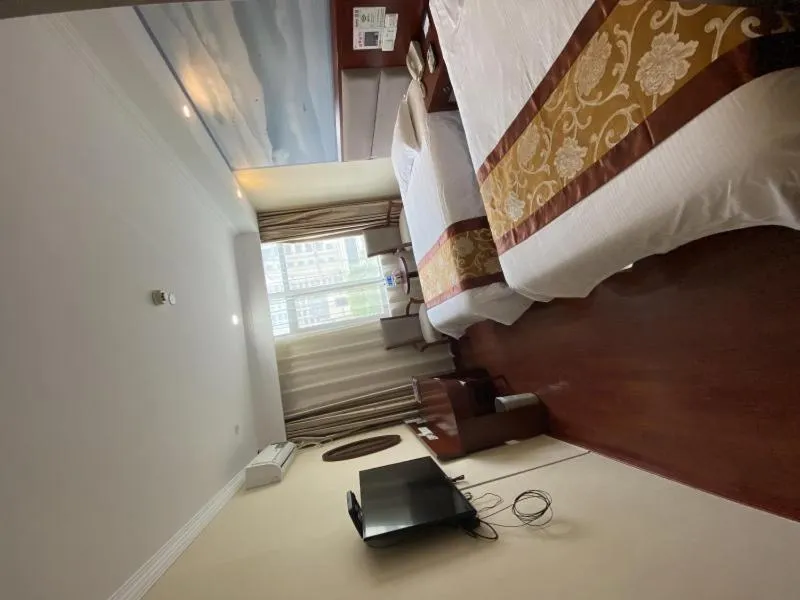 Bed in GreenTree ShangHai JinShan Wanda Plaza Longxiang Road Express Hotel