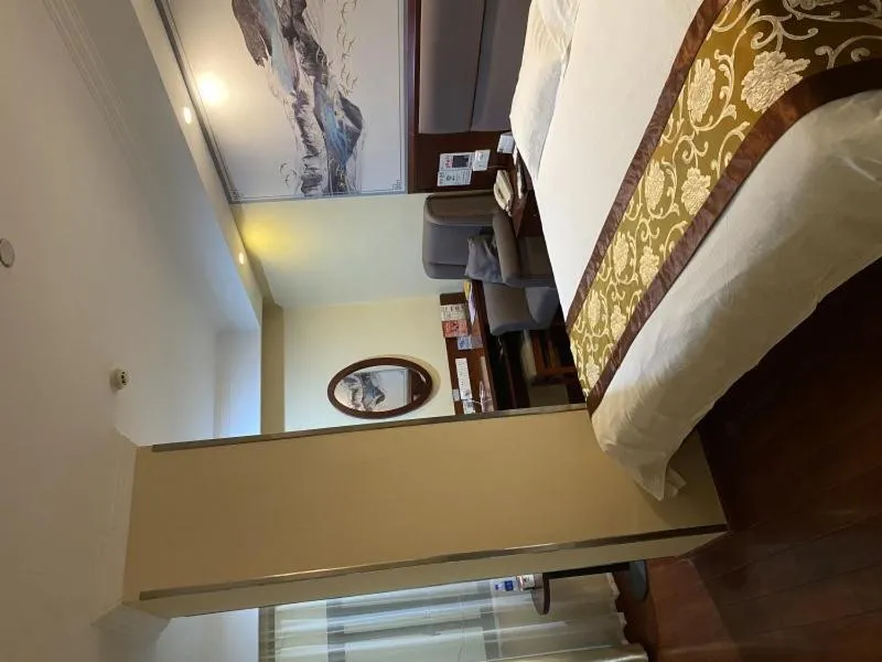 Bed in GreenTree ShangHai JinShan Wanda Plaza Longxiang Road Express Hotel