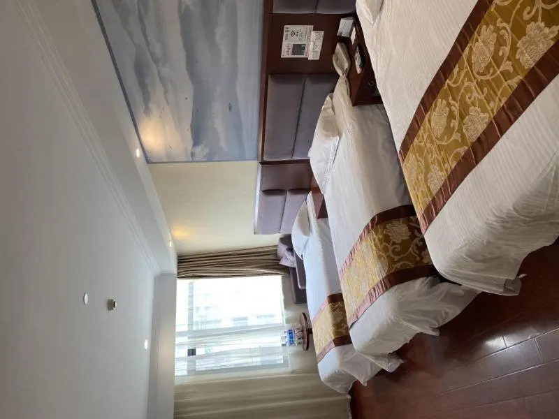 Bed in GreenTree ShangHai JinShan Wanda Plaza Longxiang Road Express Hotel