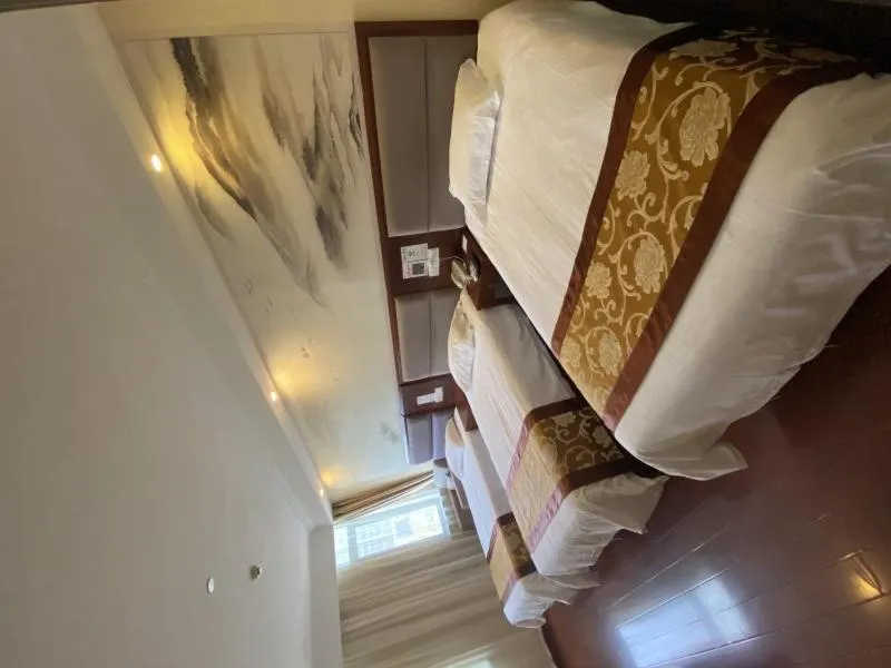 Bed in GreenTree ShangHai JinShan Wanda Plaza Longxiang Road Express Hotel