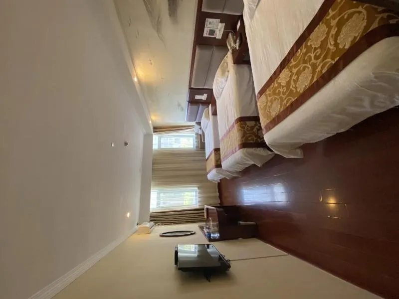 Bed in GreenTree ShangHai JinShan Wanda Plaza Longxiang Road Express Hotel