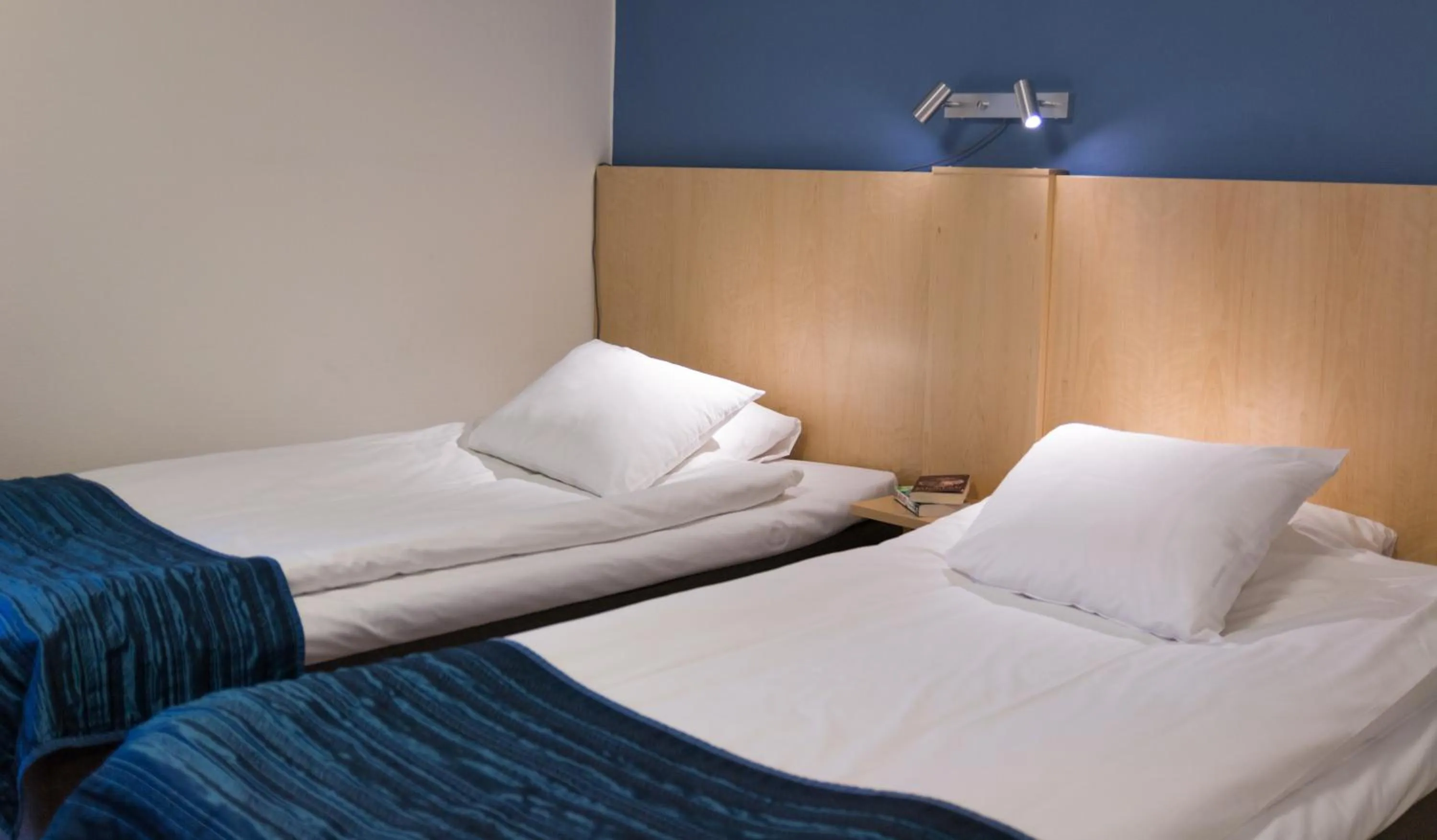 Bed in Linköpings Cityhotell och Vandrarhem