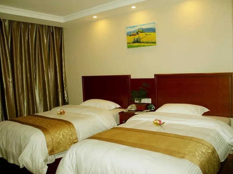 Bed in GreenTree Inn JiangSu YanCheng North Bus Station Bolian Plaza Business Hotel