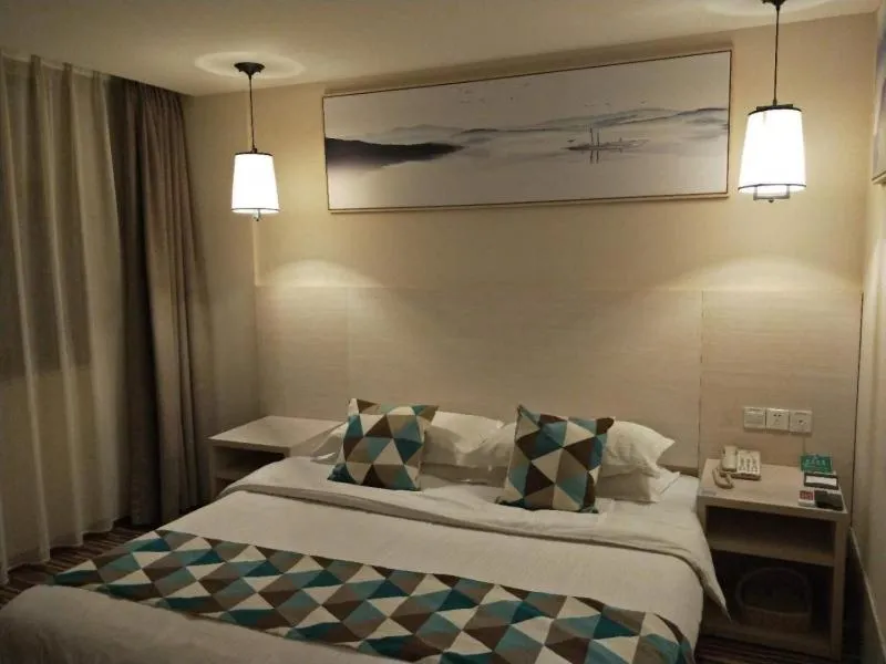 Bed in GreenTree Alliance JiangSu Province Lianyungang Nanchang Road Hotel