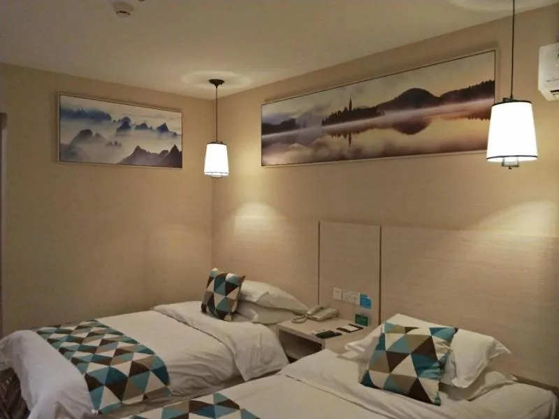 Bed in GreenTree Alliance JiangSu Province Lianyungang Nanchang Road Hotel