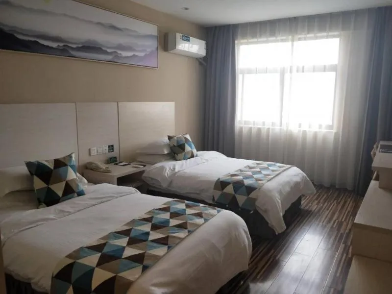 Bed in GreenTree Alliance JiangSu Province Lianyungang Nanchang Road Hotel