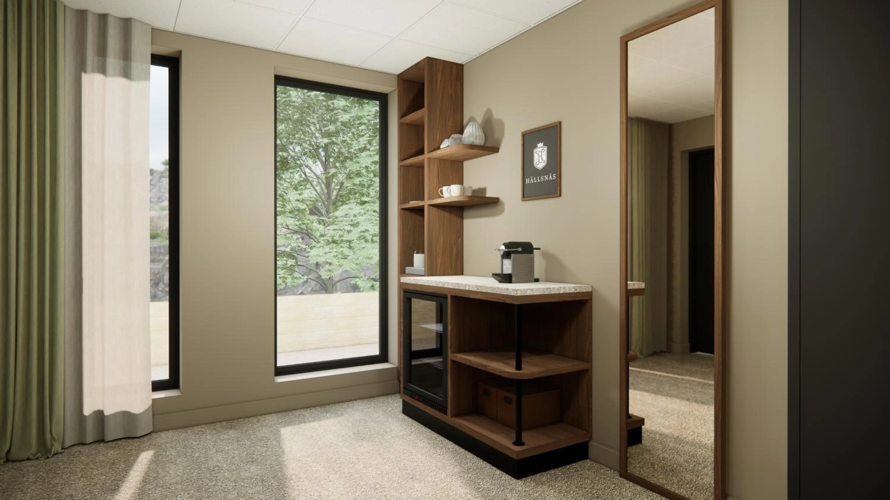 Living room in Hällsnäs Hotell & Restaurang