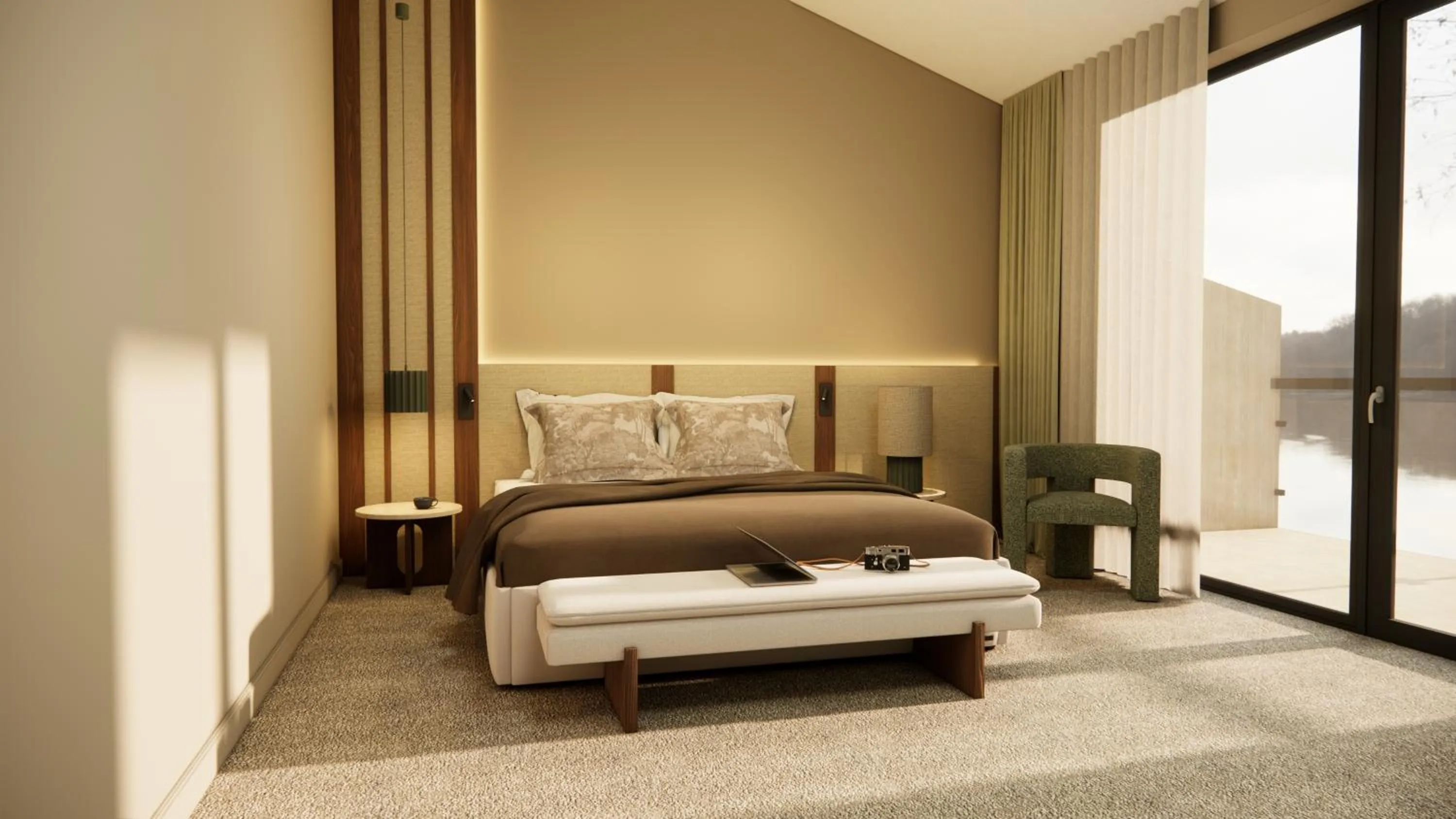 Bedroom, Bed in Hällsnäs Hotell & Restaurang