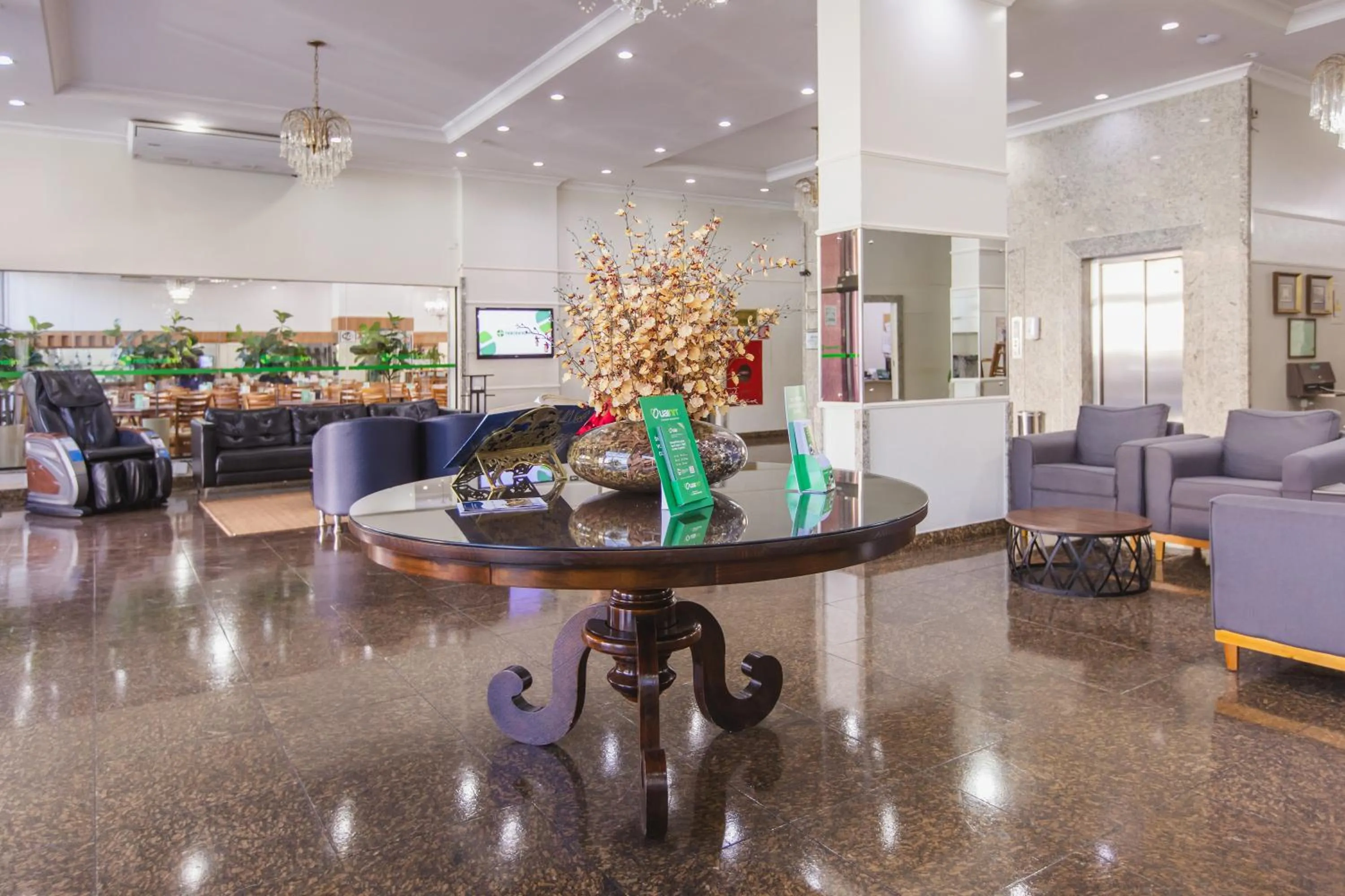 Lobby or reception in Hotel Nacional Inn Ribeirão Preto