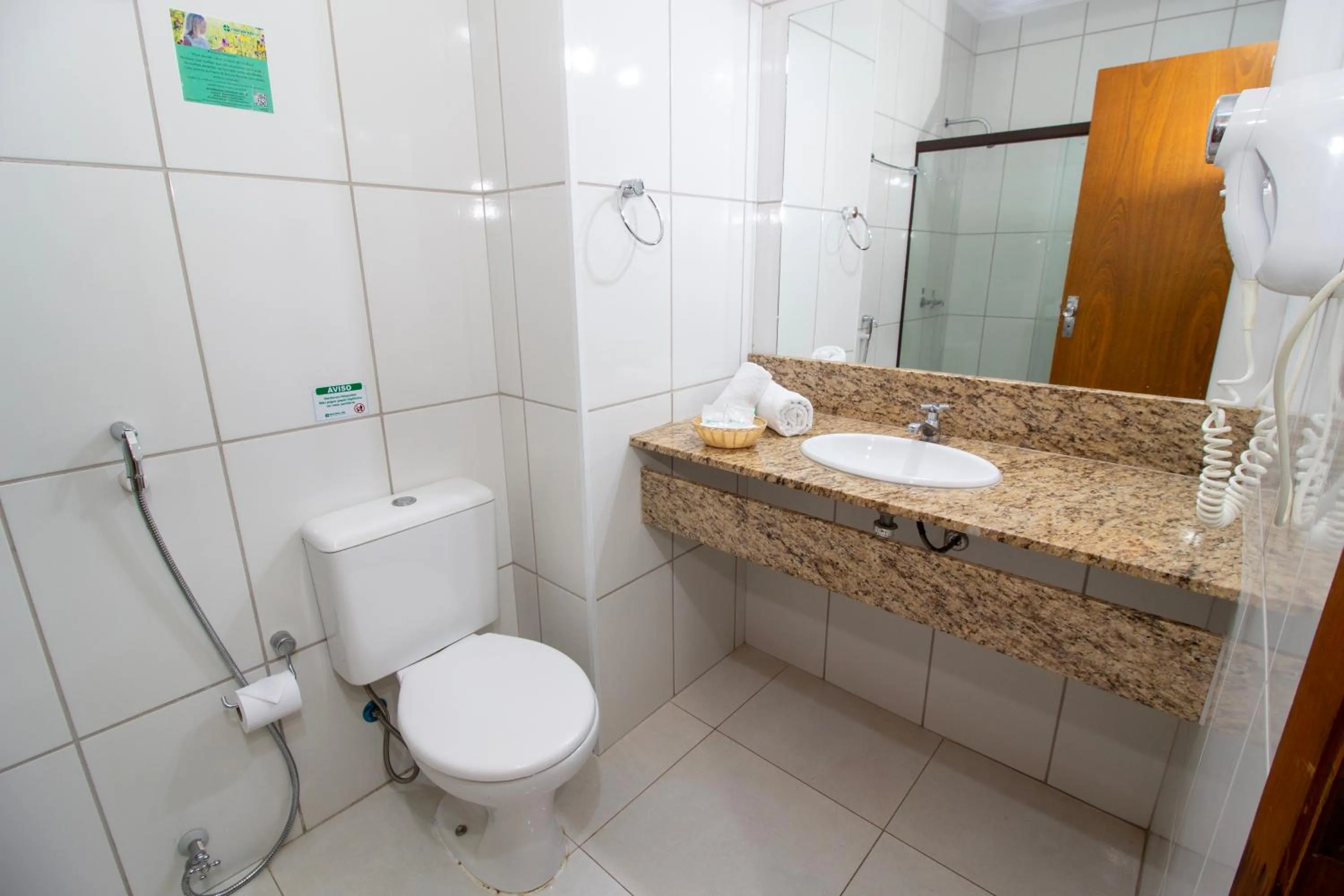 Shower in Hotel Nacional Inn Ribeirão Preto