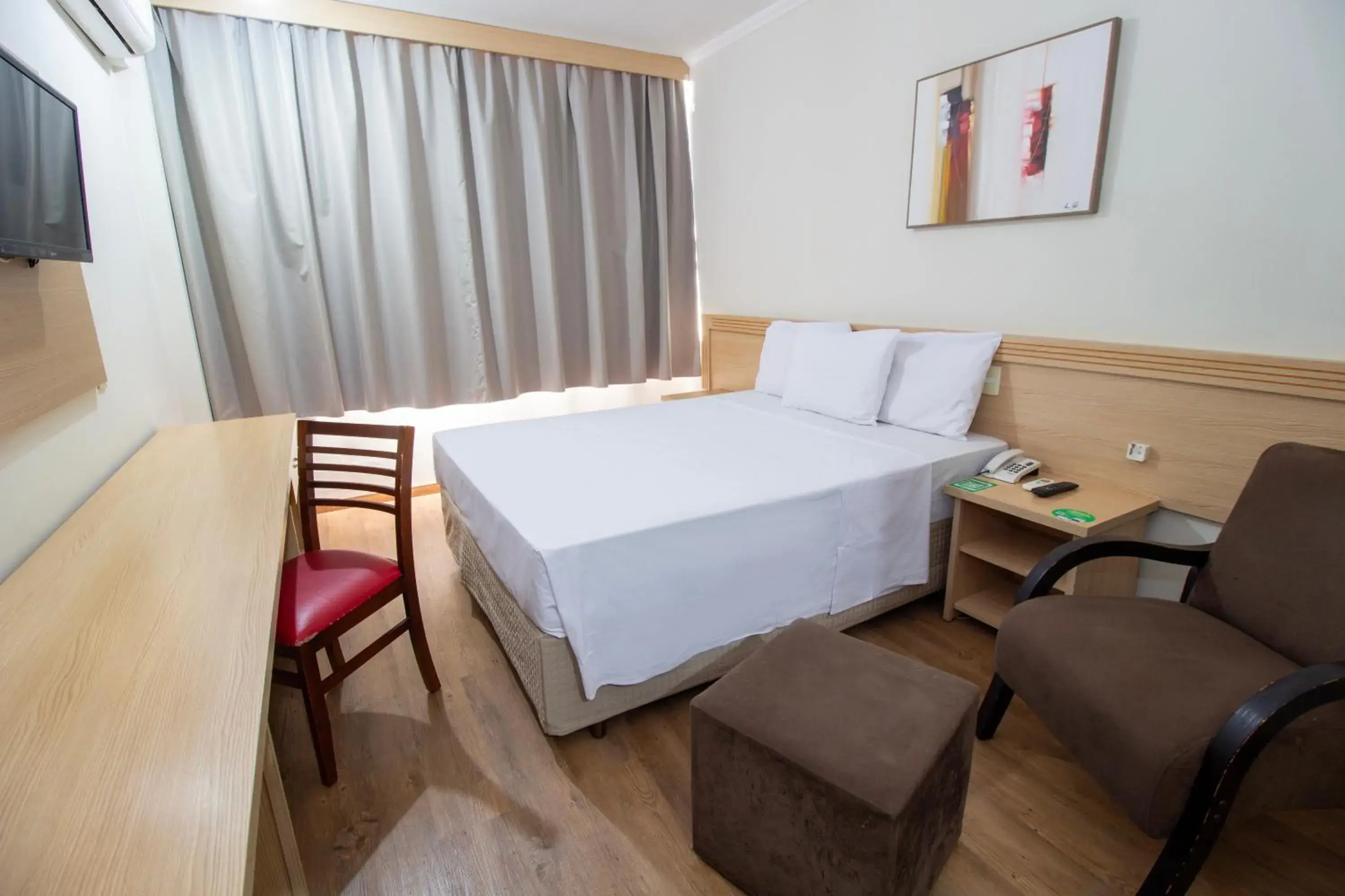 Bedroom, Bed in Hotel Nacional Inn Ribeirão Preto Bedroom, Bed in Hotel Nacional Inn Ribeirão Preto