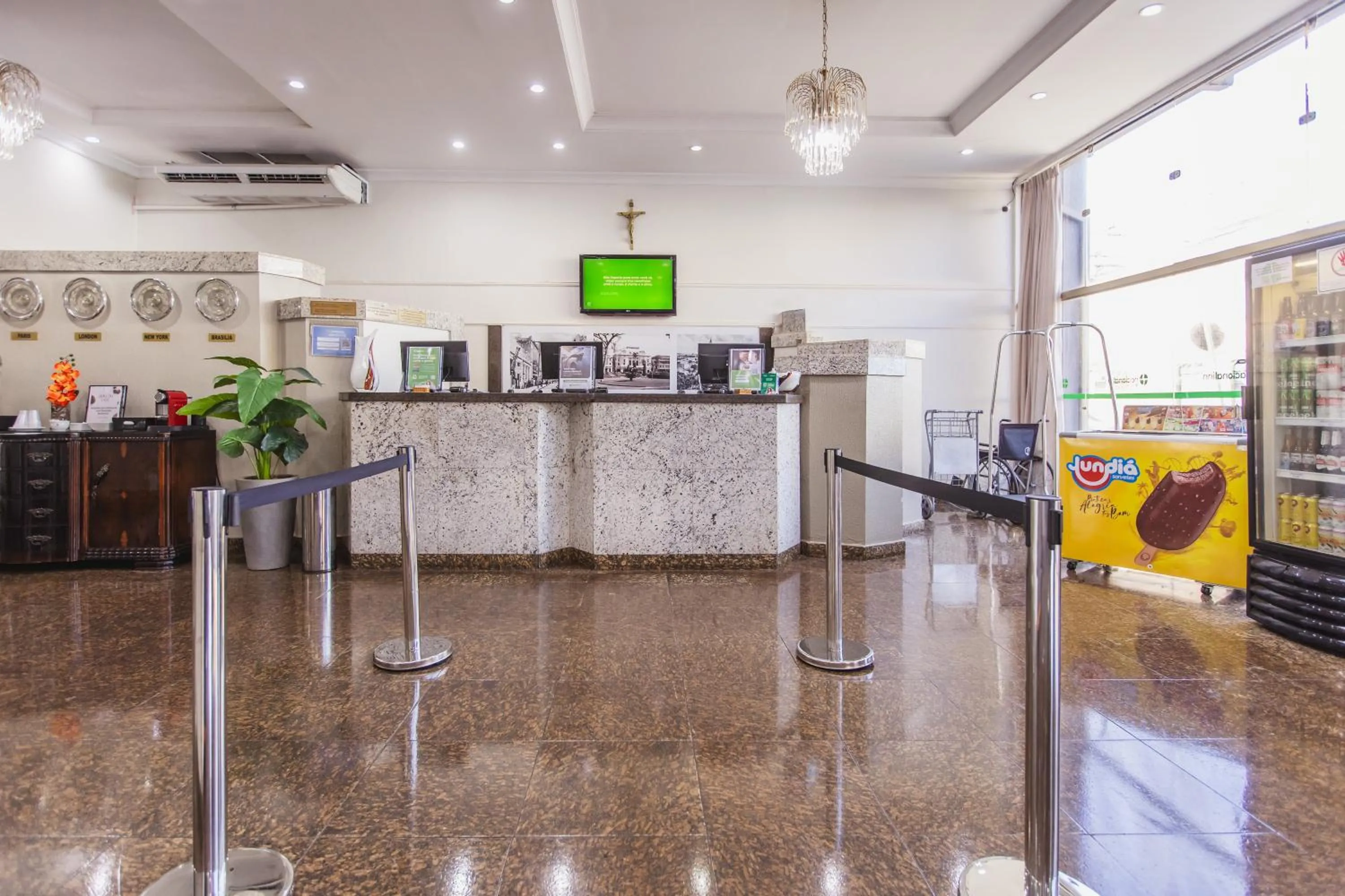 Lobby or reception in Hotel Nacional Inn Ribeirão Preto