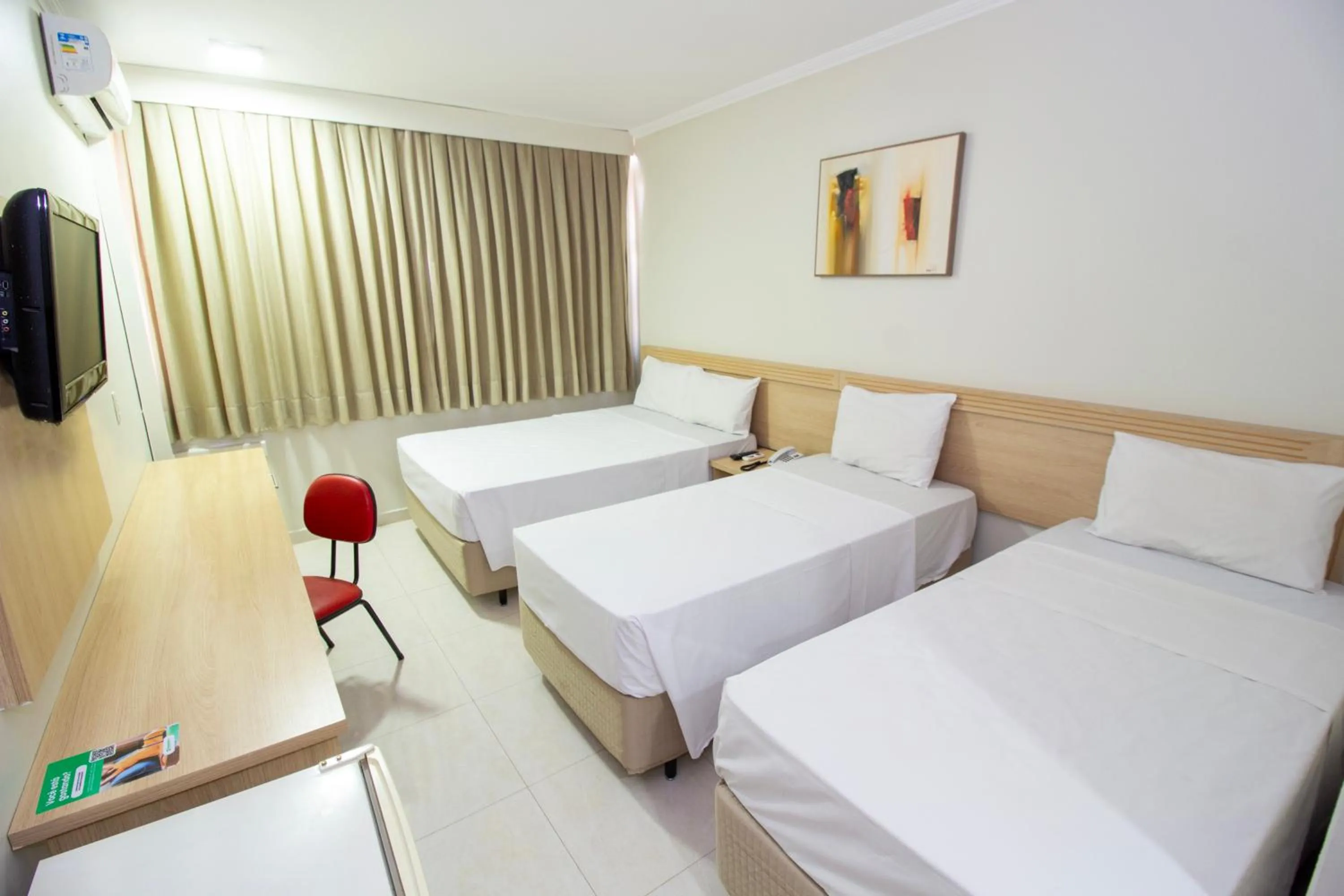 Bed in Hotel Nacional Inn Ribeirão Preto