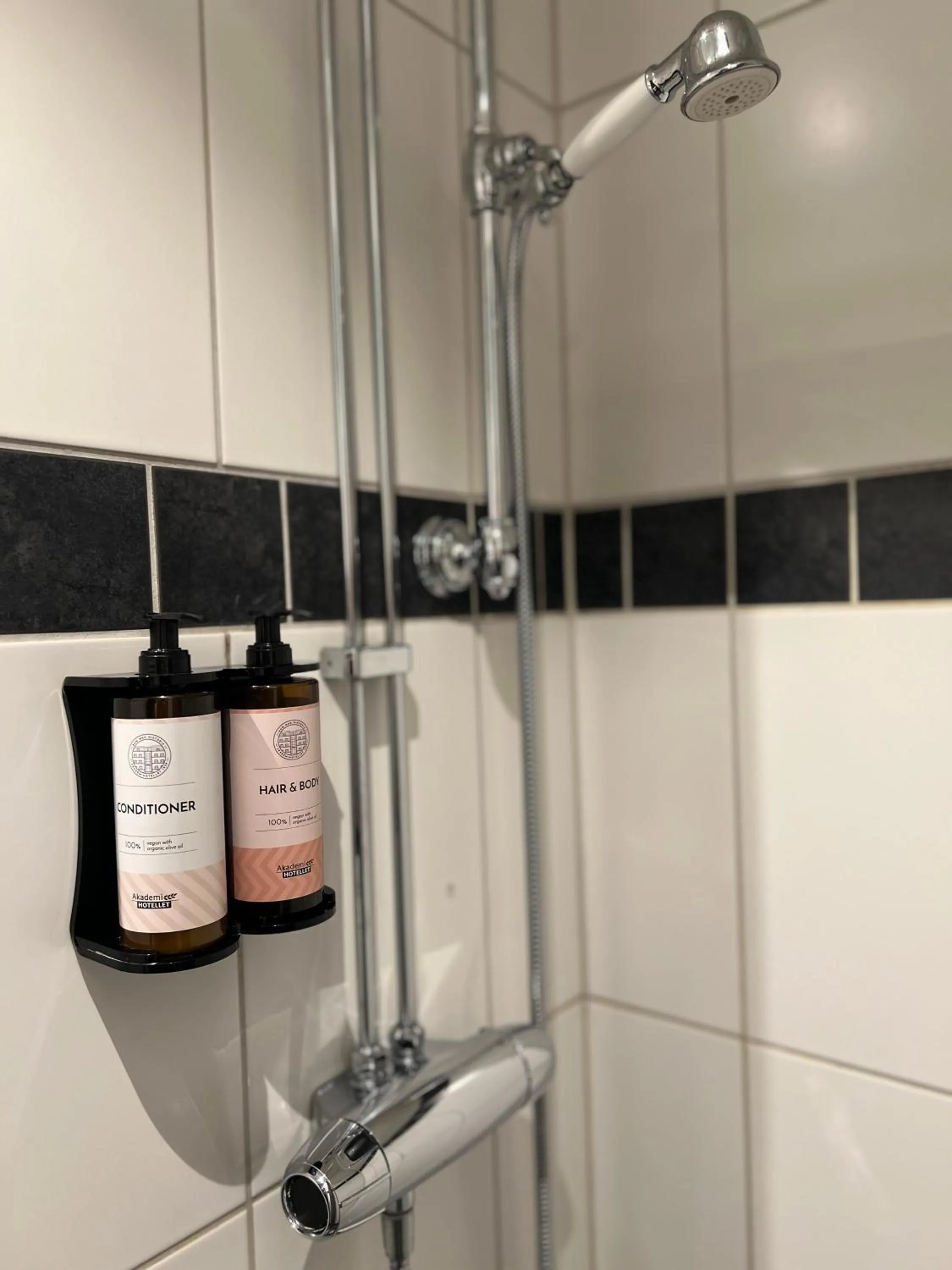 Shower in Akademihotellet