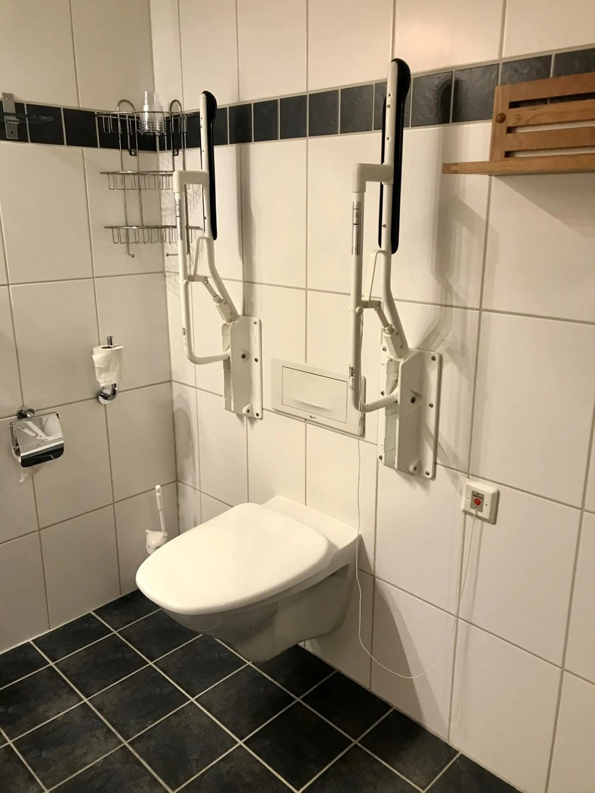 Toilet in Akademihotellet