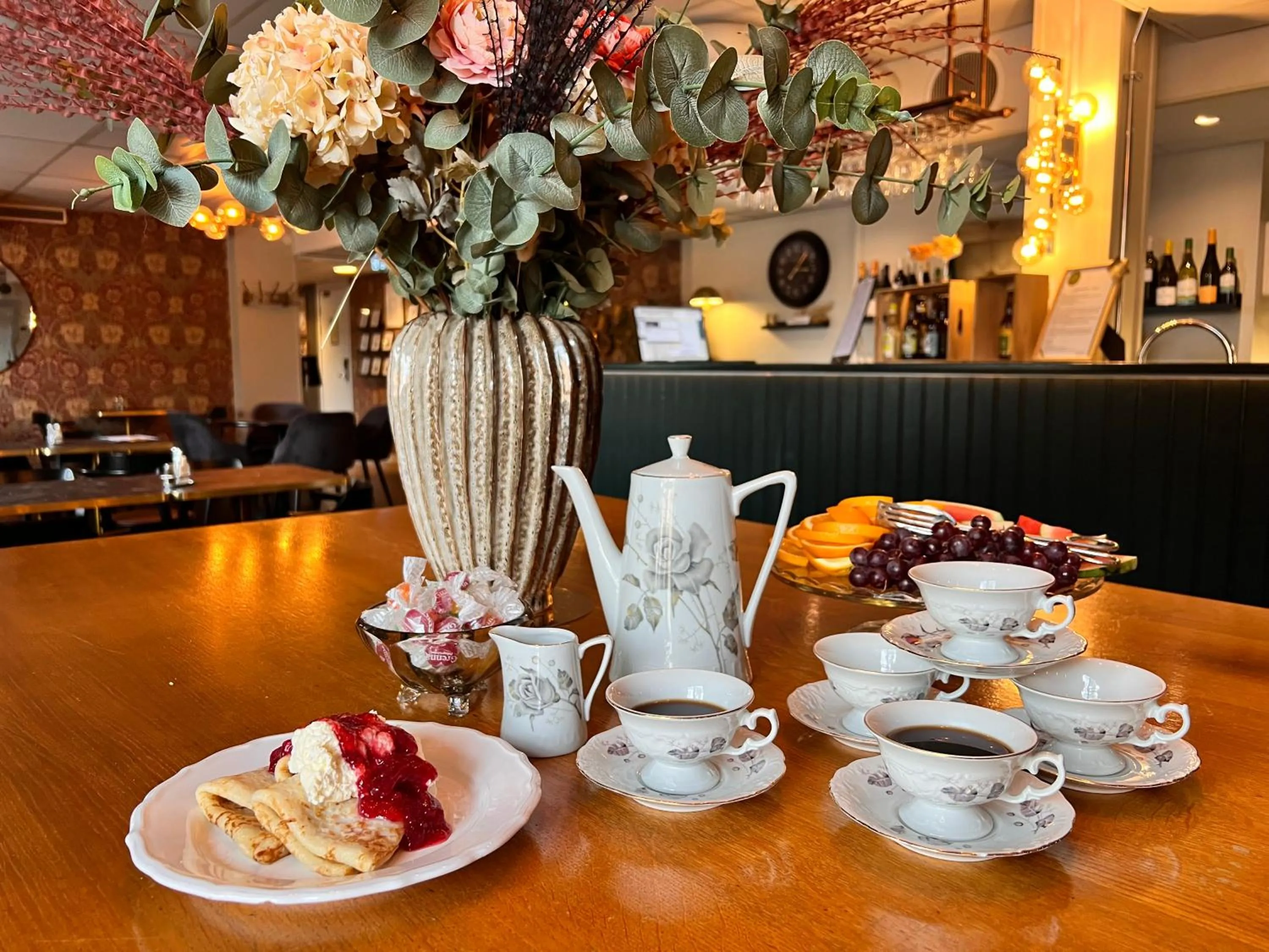 Coffee/tea facilities in Akademihotellet