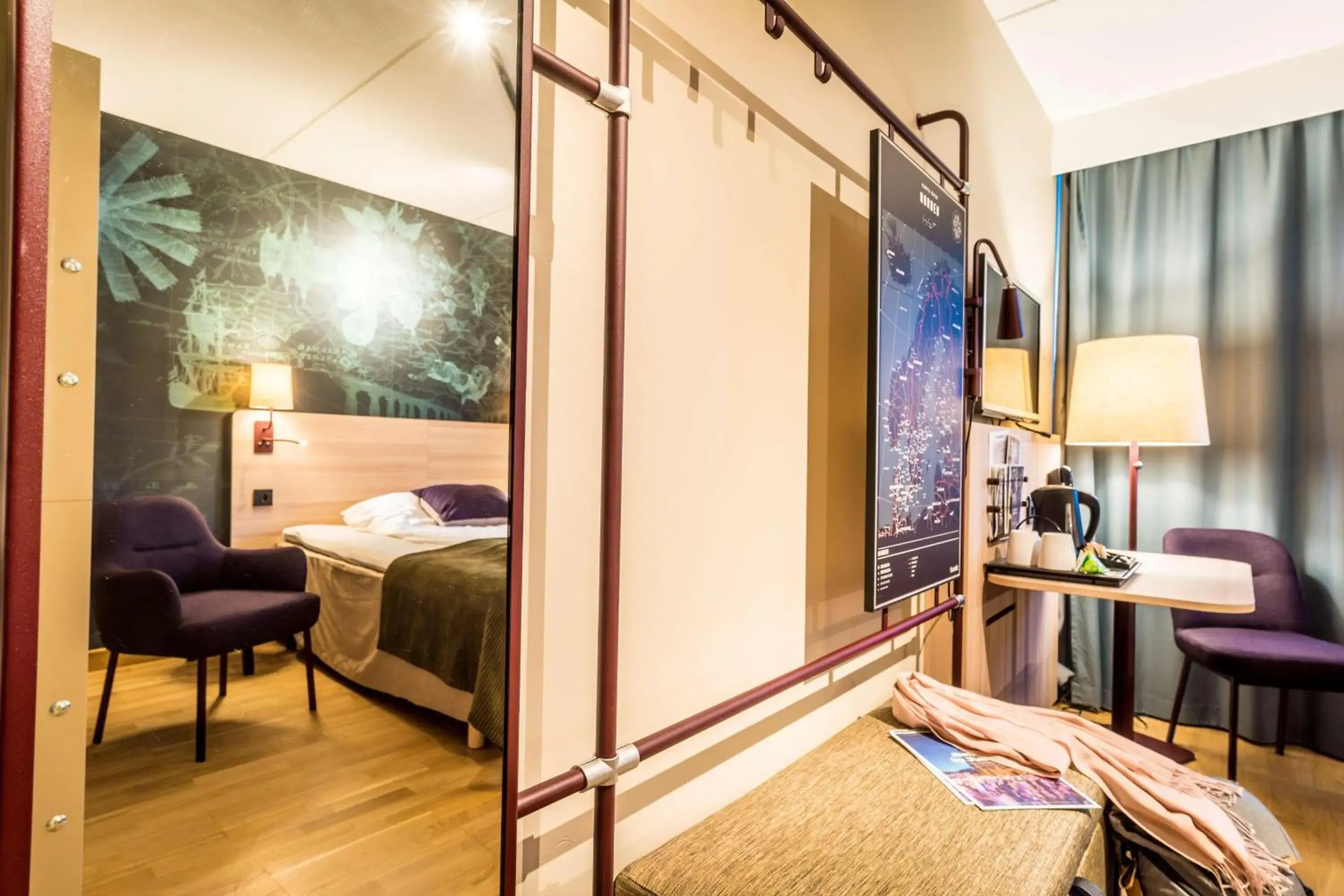 Bedroom, Bed in Scandic Kalmar Bedroom, Bed in Scandic Kalmar