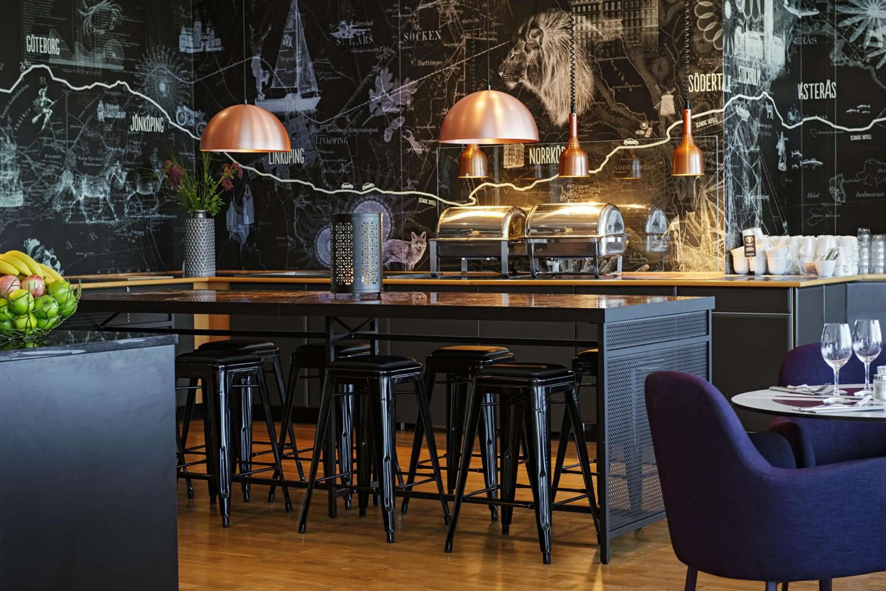 Restaurant/places to eat in Scandic Kalmar