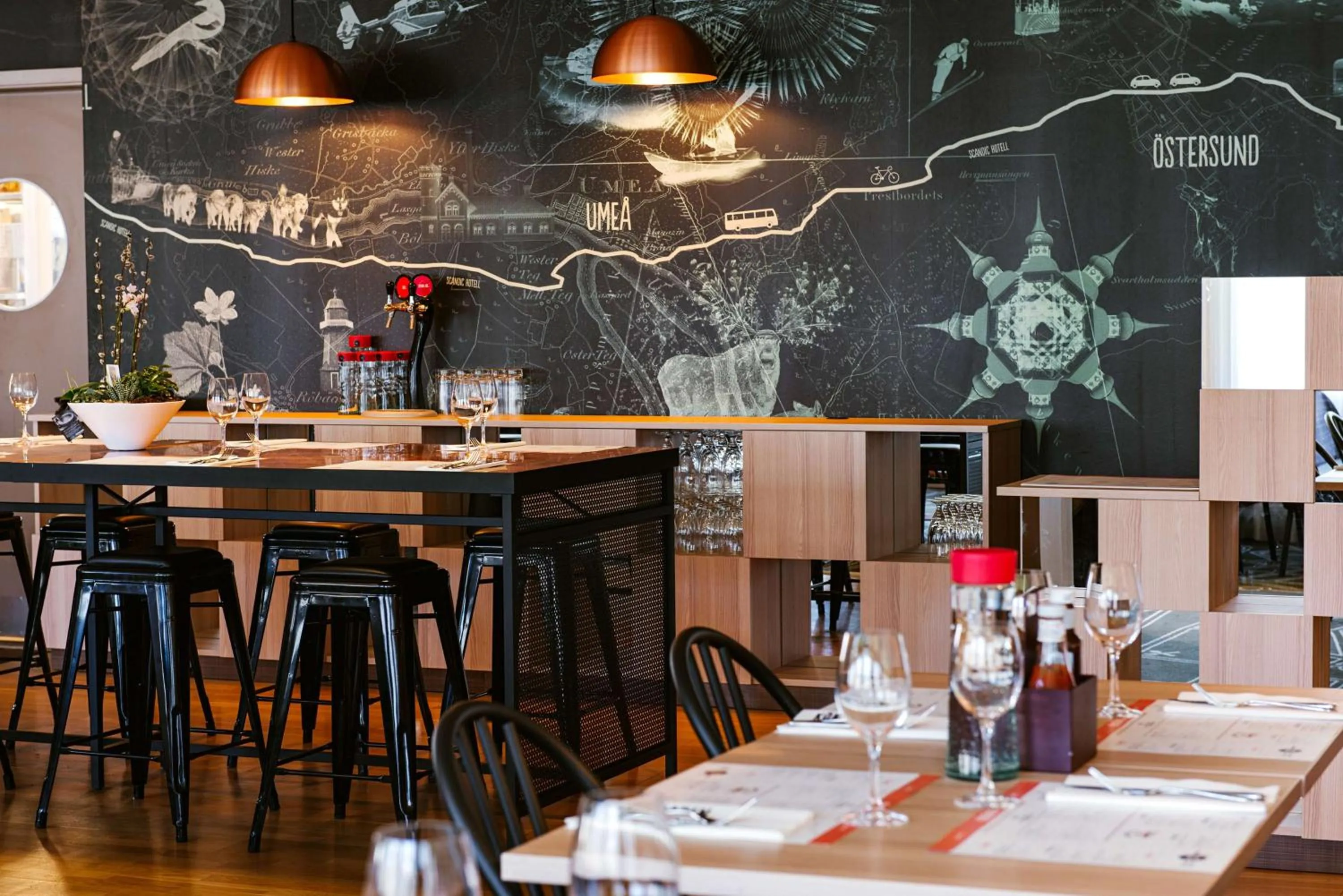 Restaurant/places to eat in Scandic Växjö