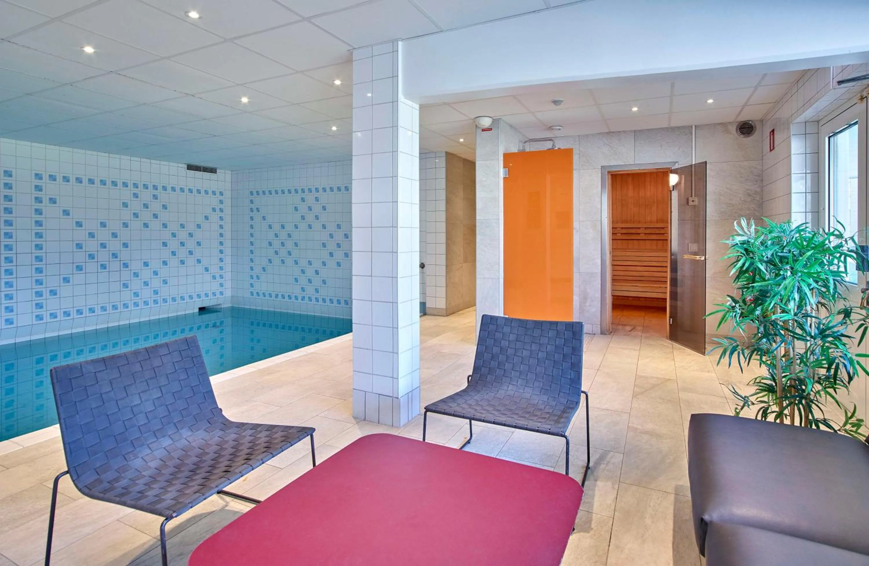 Pool view in Scandic Växjö