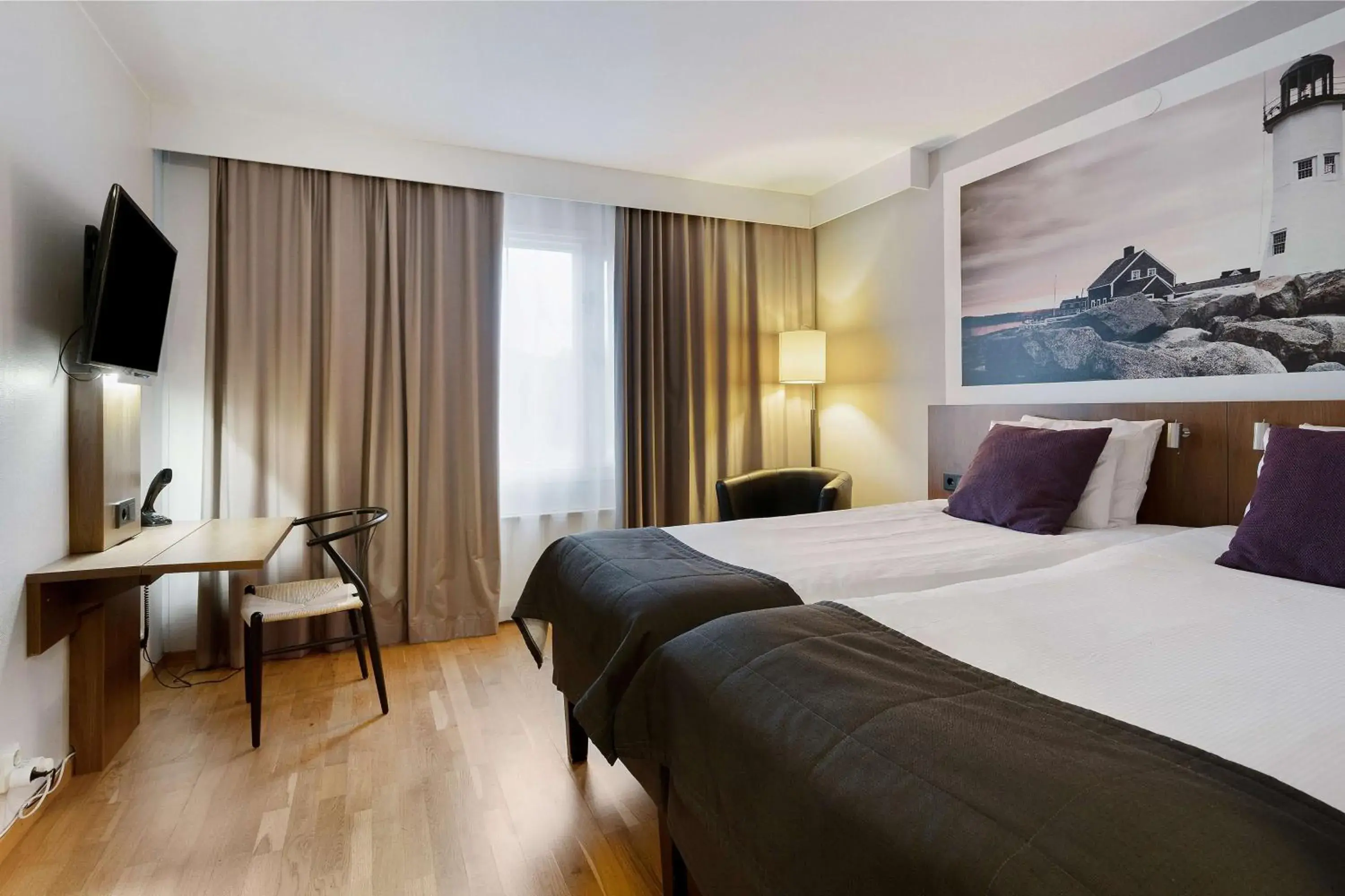 Standard Twin Room in Best Western Karlshamn Spa & Relax Standard Twin Room in Best Western Karlshamn Spa & Relax