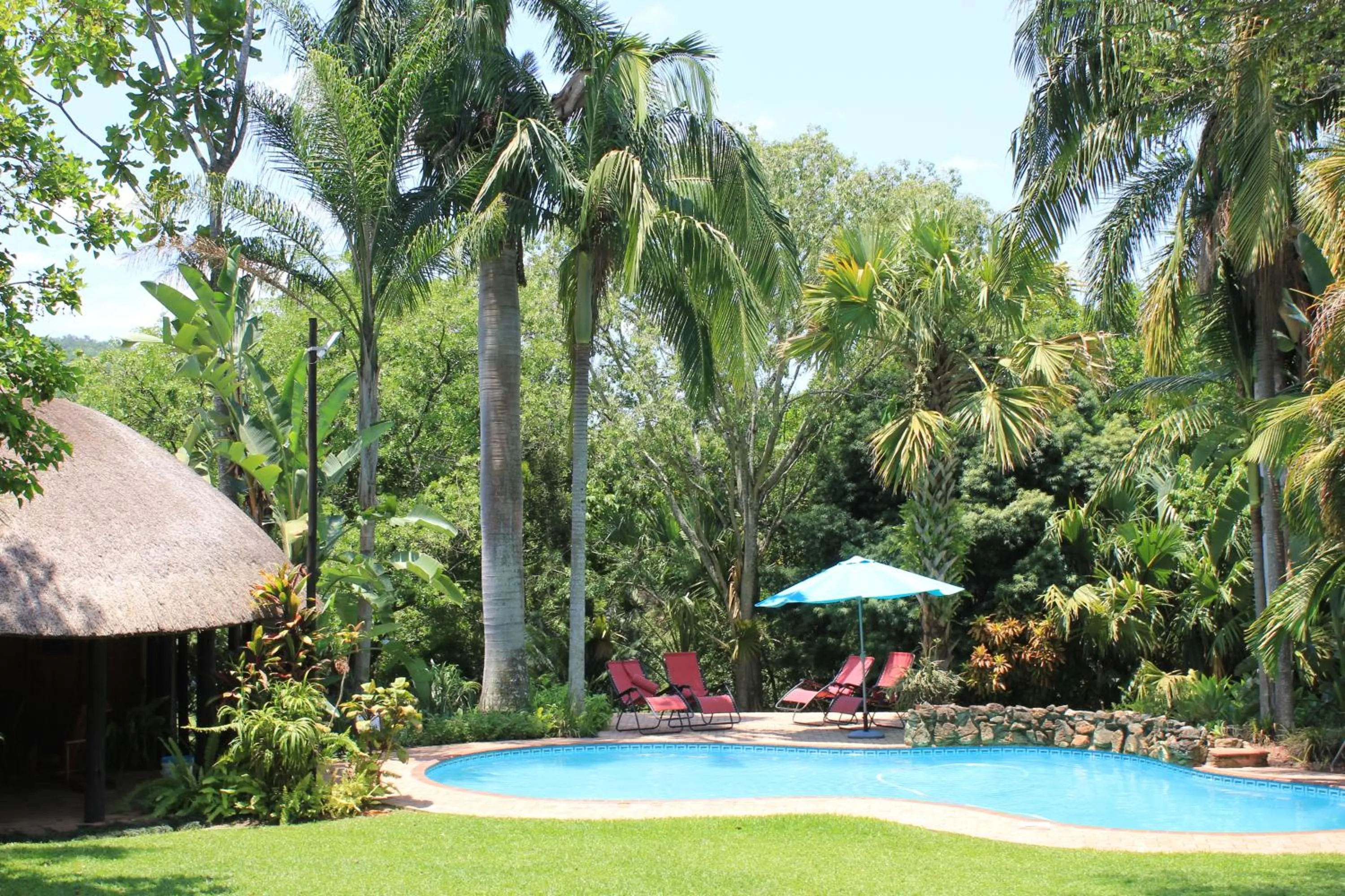 Garden in Idle & Wild Chalet