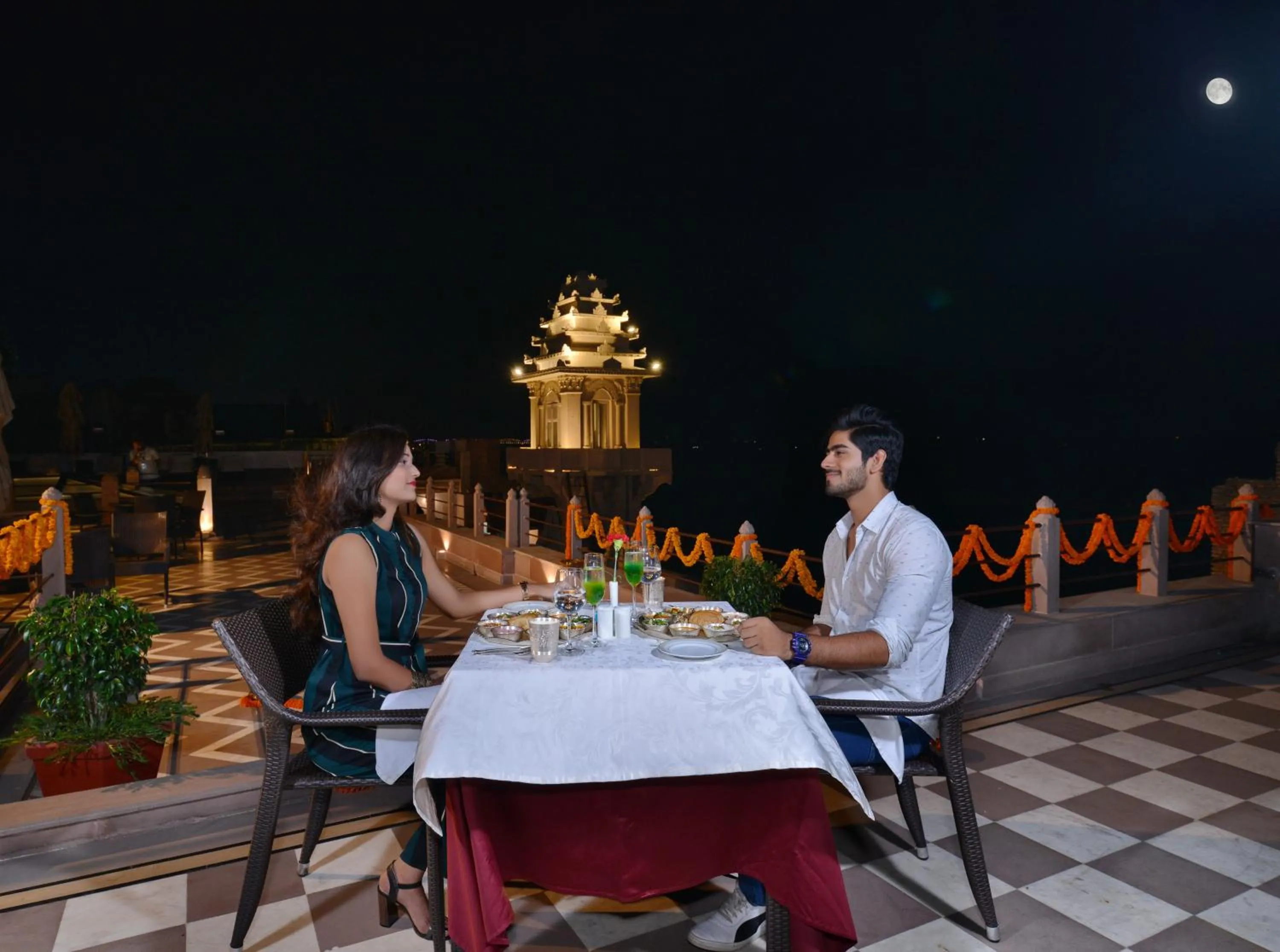 Restaurant/places to eat in BrijRama Palace, Varanasi - By the Ganges