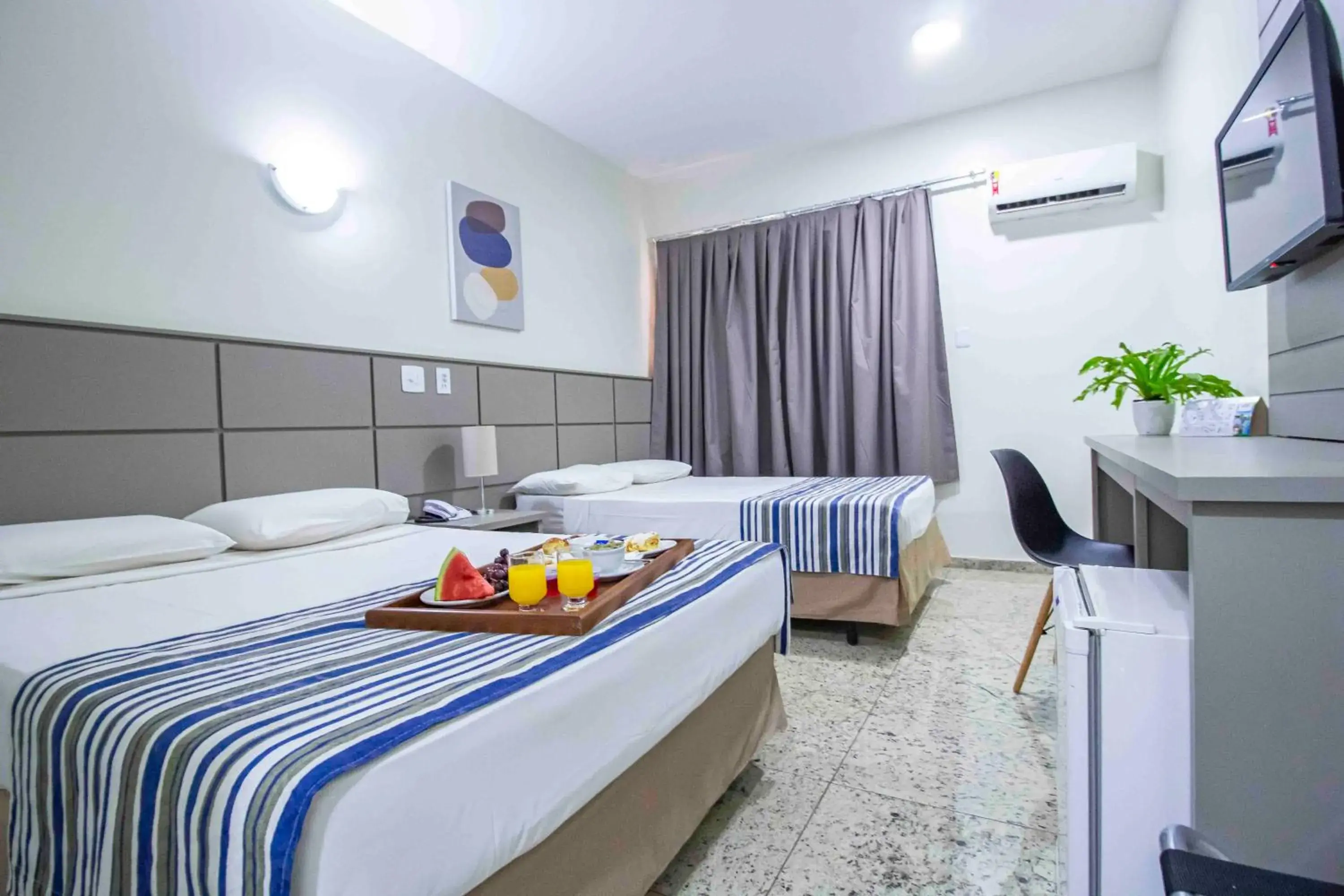 Bed in Hotel Vilage Inn Ribeirão Preto & Convenções Bed in Hotel Vilage Inn Ribeirão Preto & Convenções