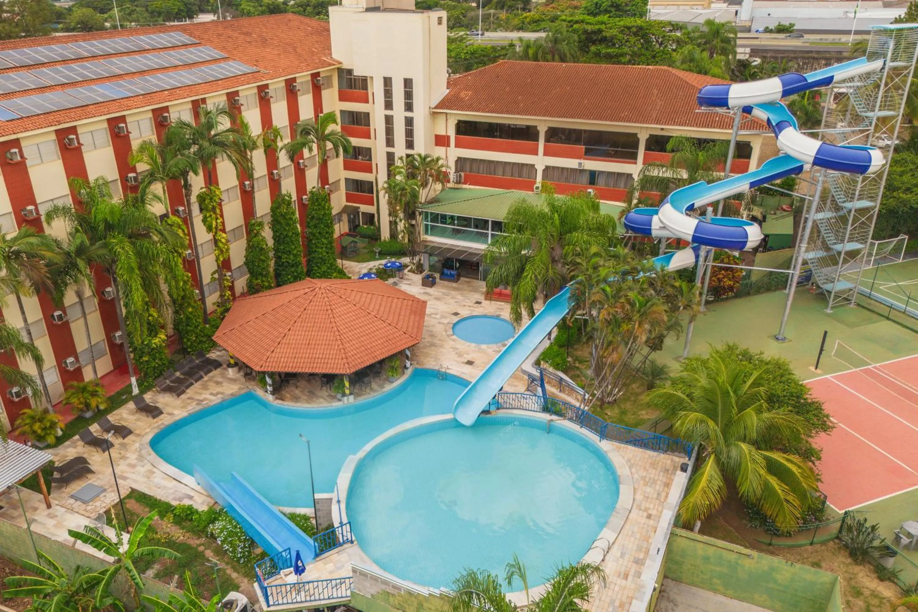 Aqua park in Hotel Vilage Inn Ribeirão Preto & Convenções by Nacional Inn