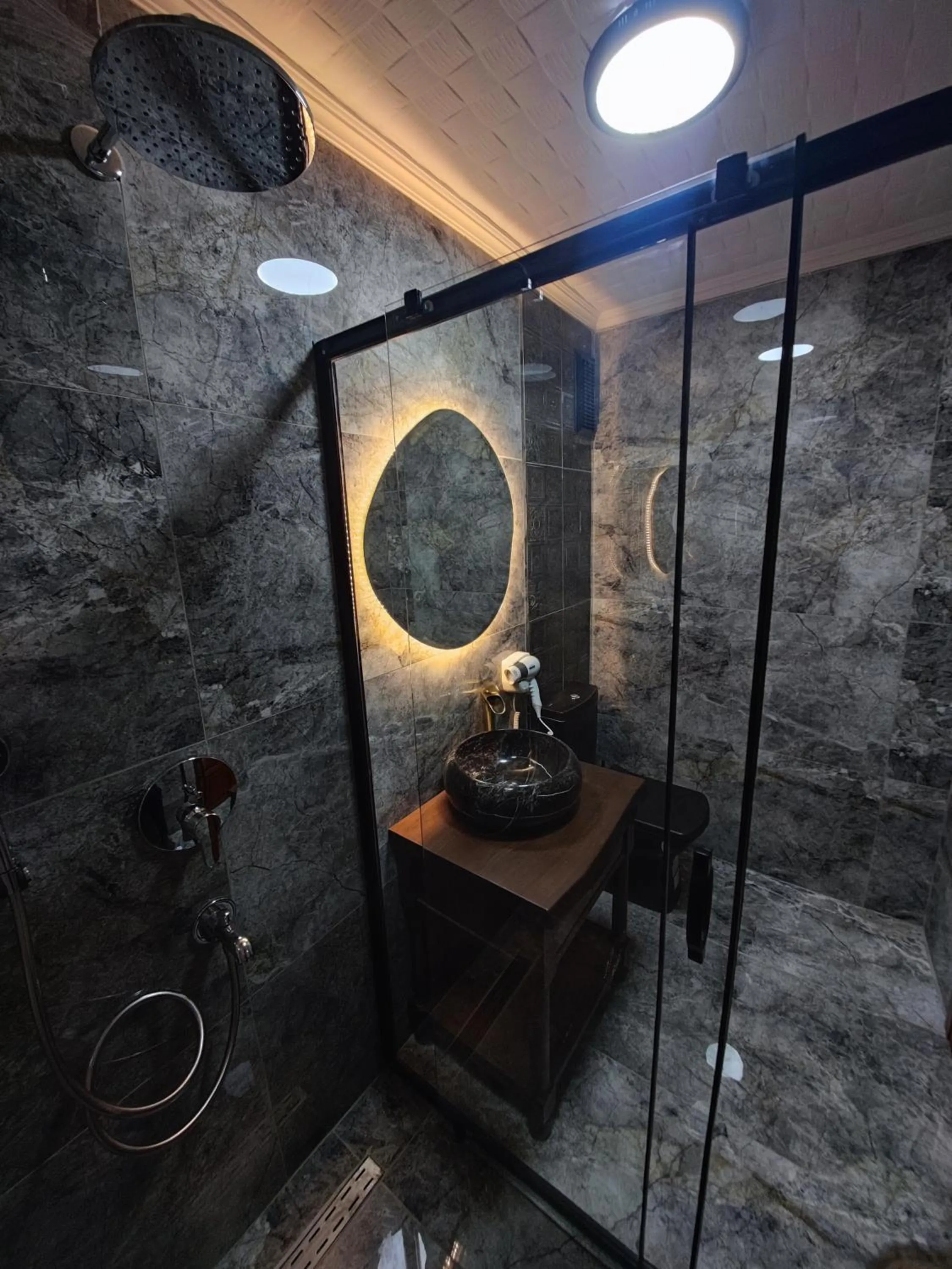 Shower in Star Hotel