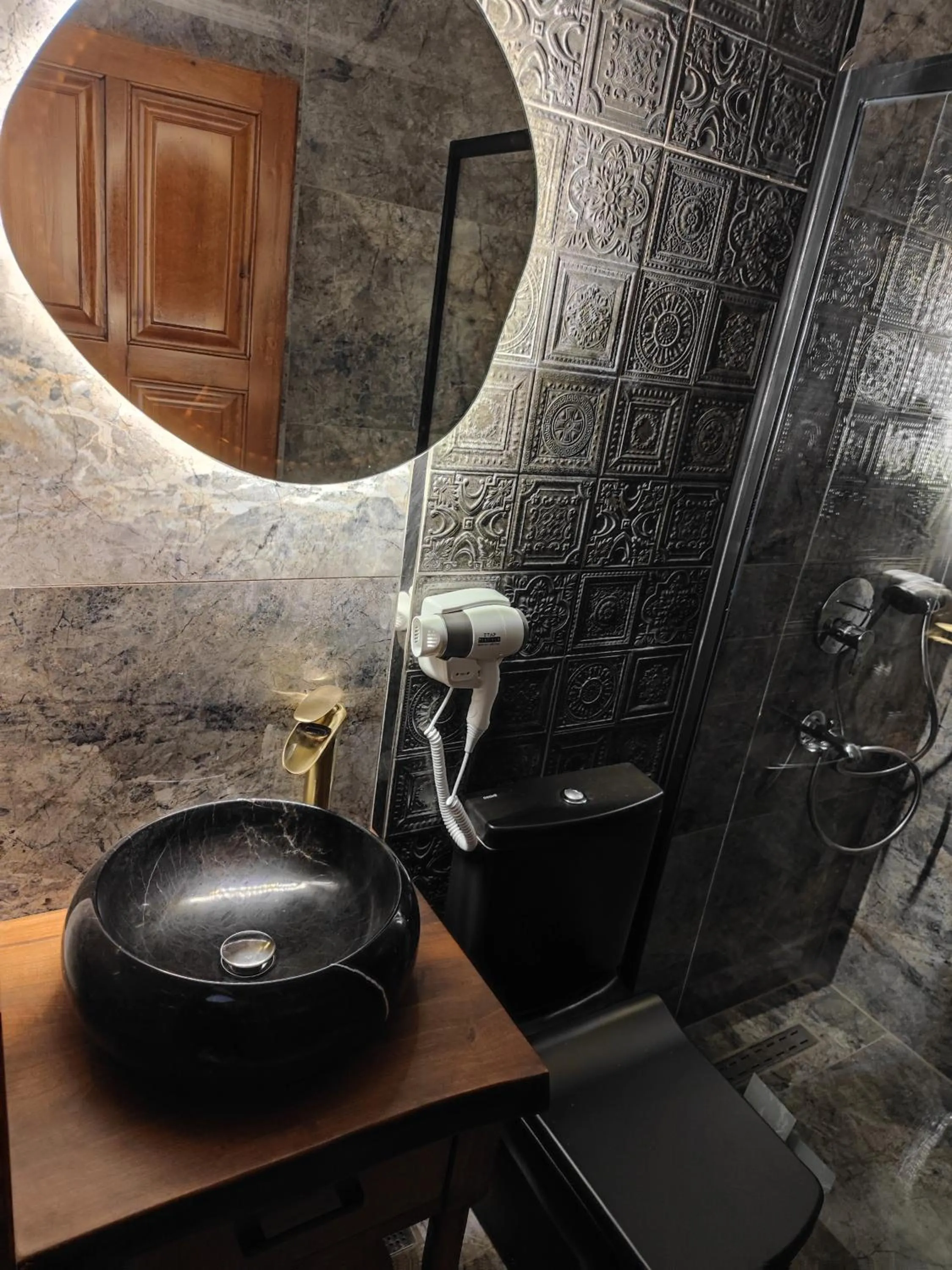 Shower in Star Hotel