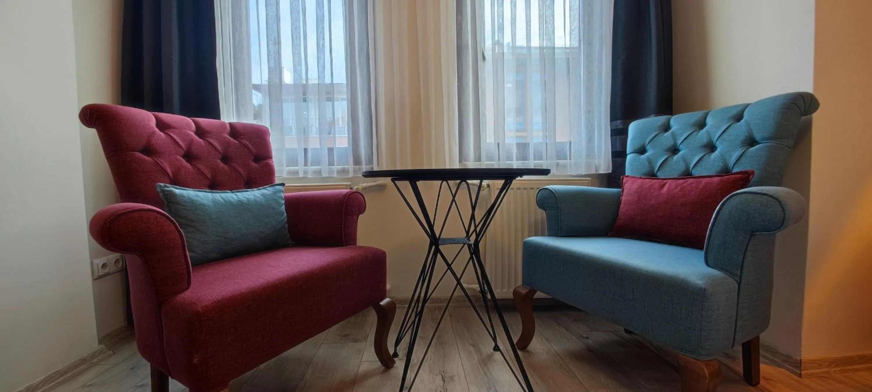 Seating area in Star Hotel