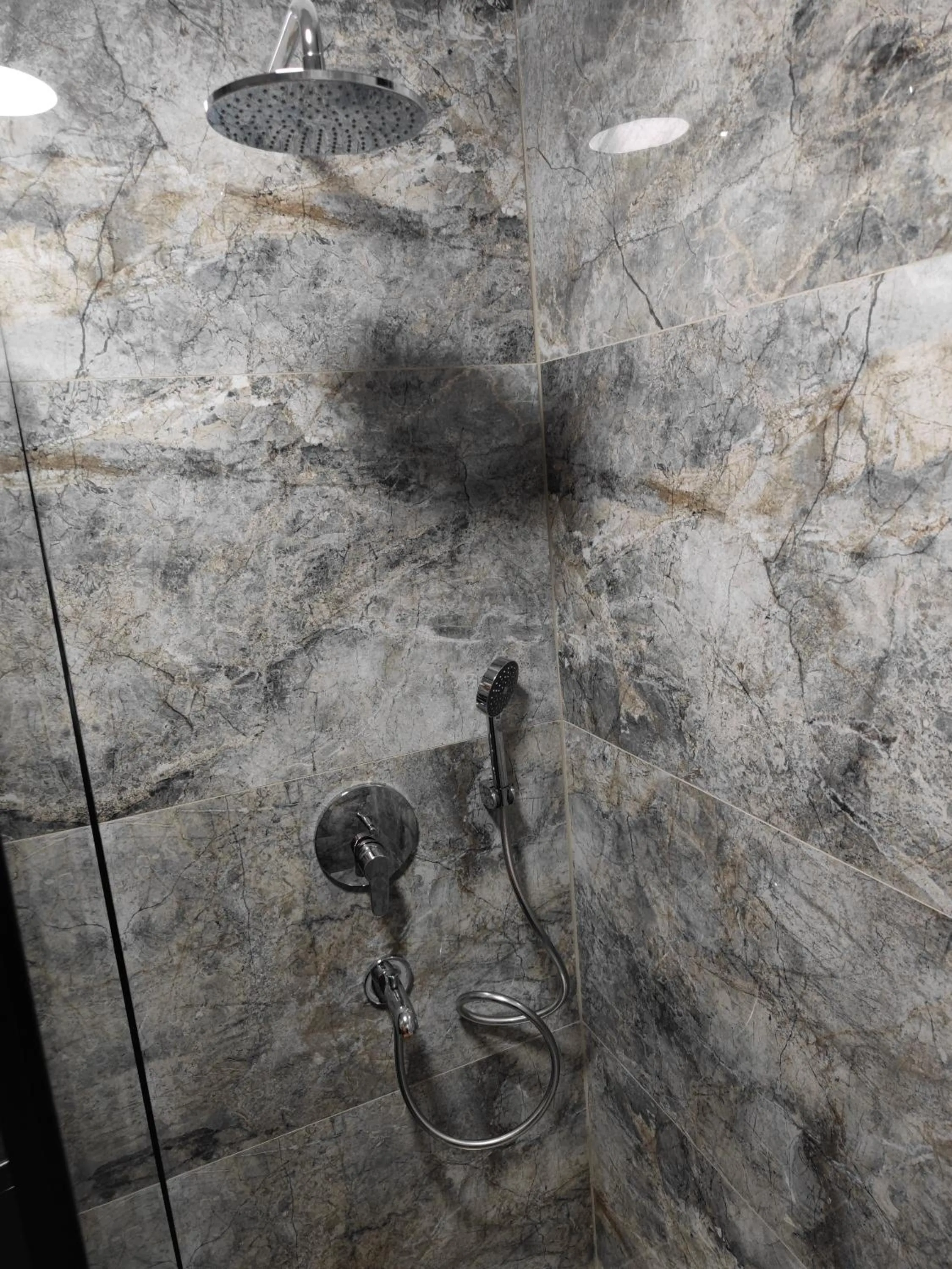 Shower in Star Hotel