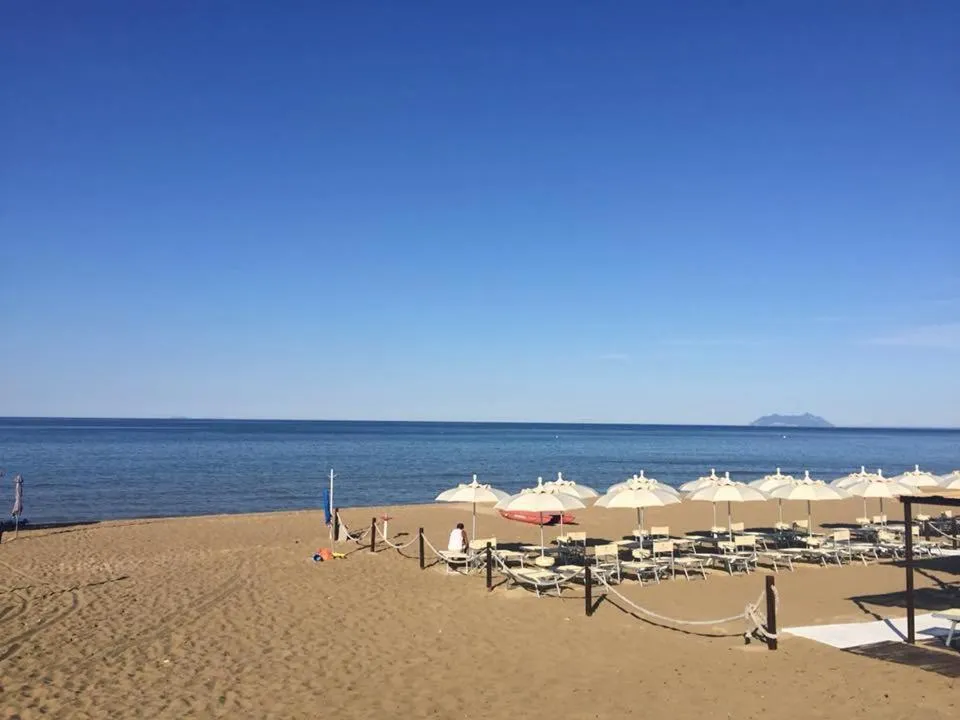 Beach in Ganimede Hotel