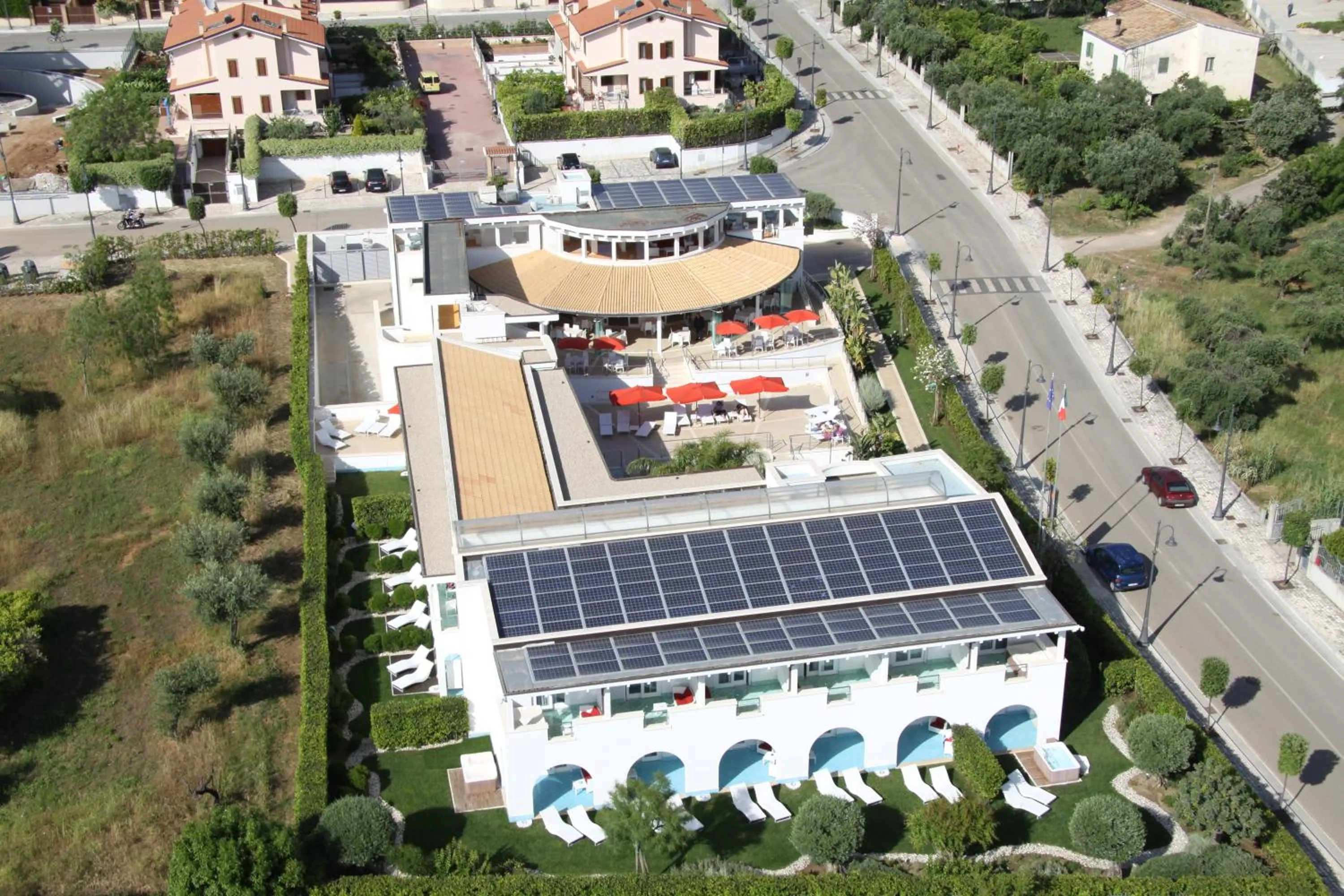 Bird's eye view in Ganimede Hotel