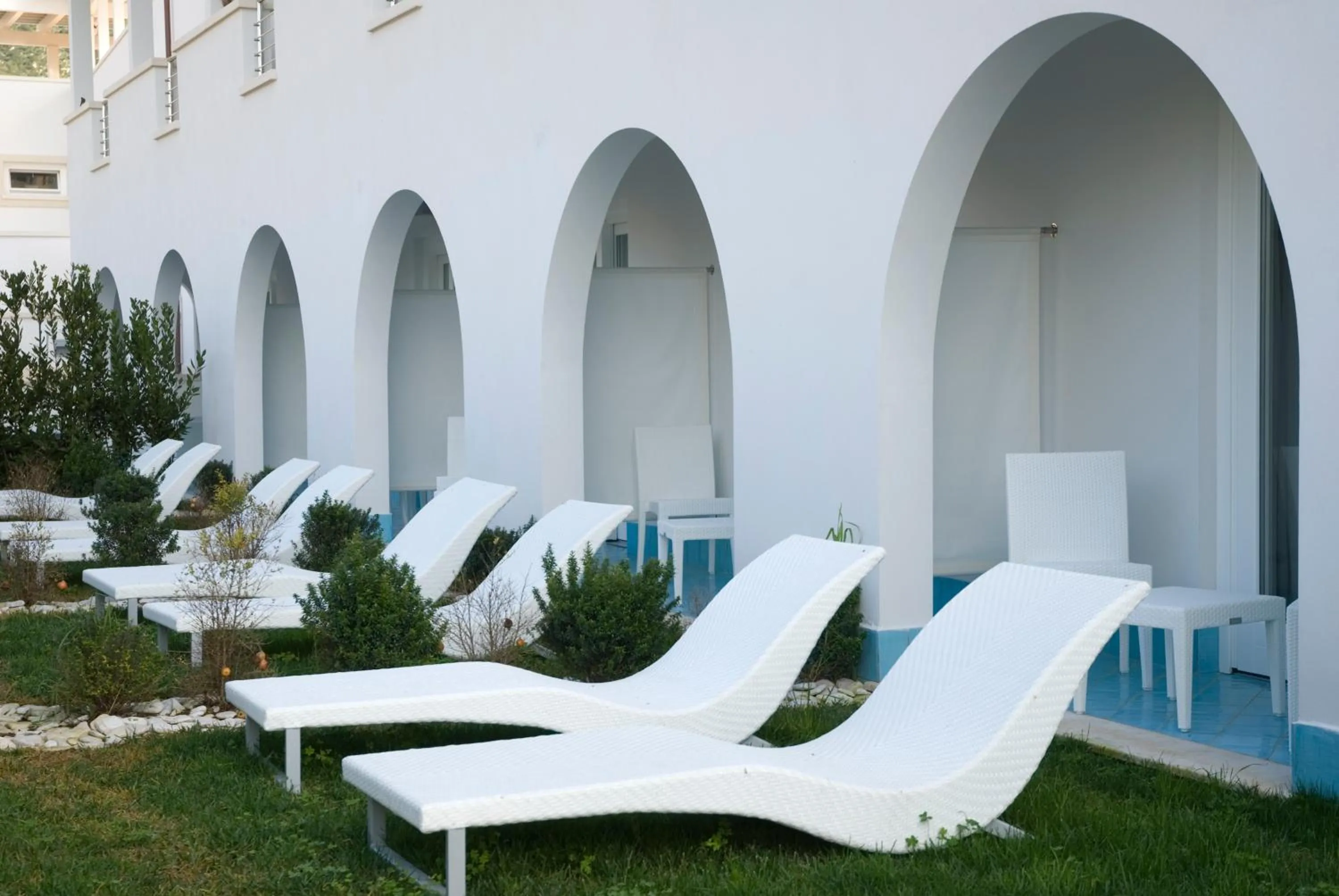 Facade/entrance in Ganimede Hotel