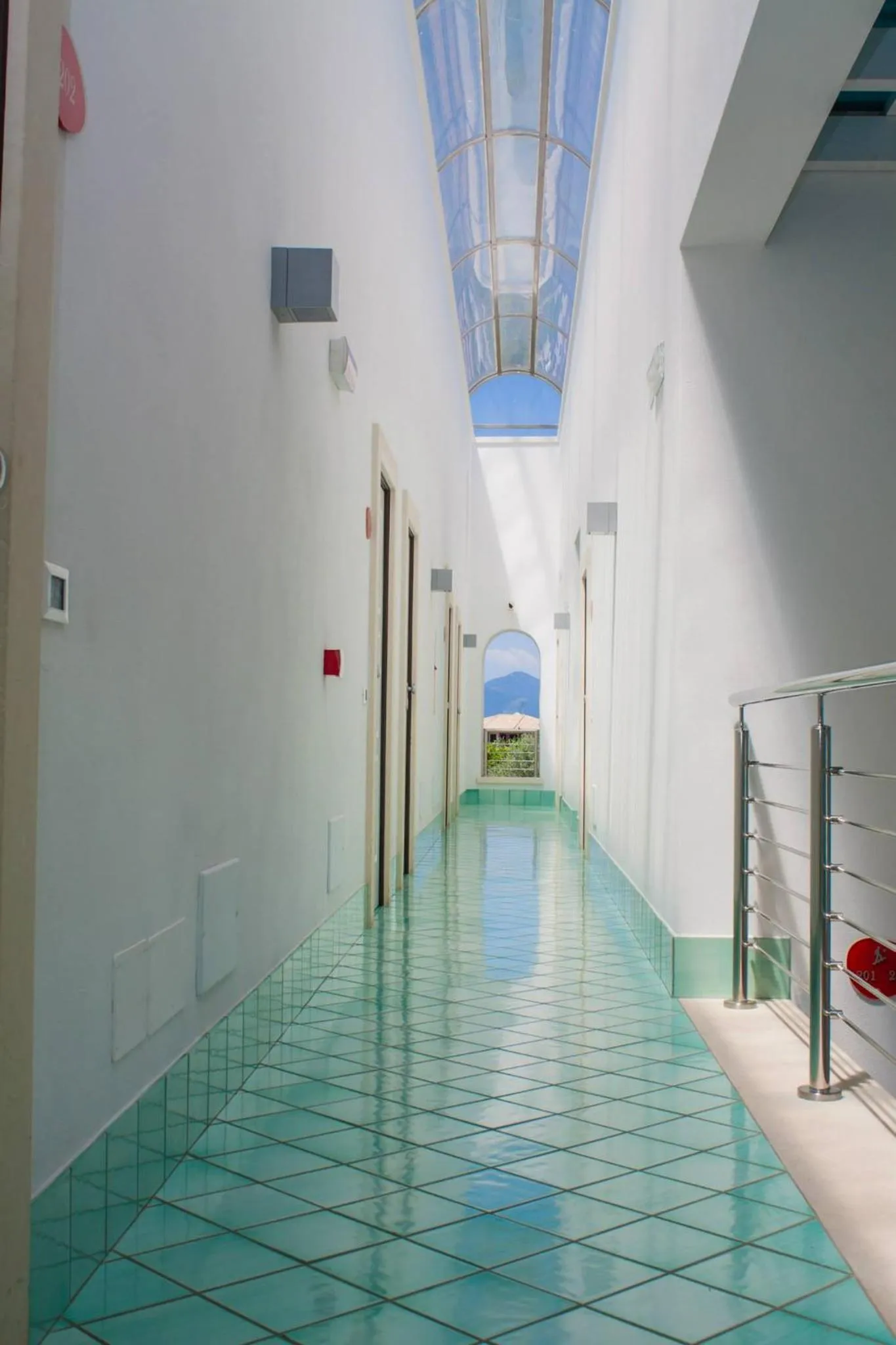 Swimming pool in Ganimede Hotel