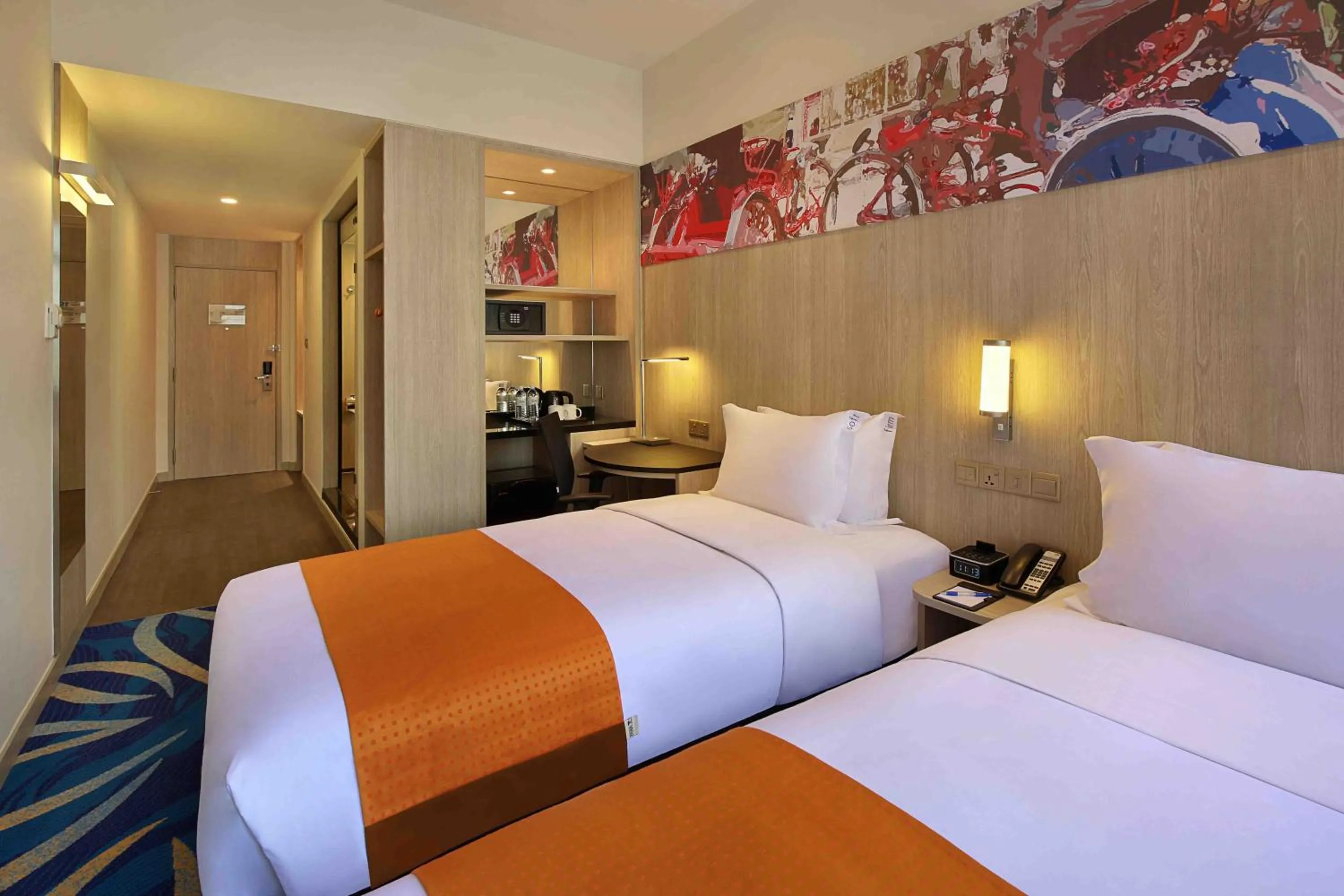 Bed in Holiday Inn Express Kuala Lumpur City Centre by IHG