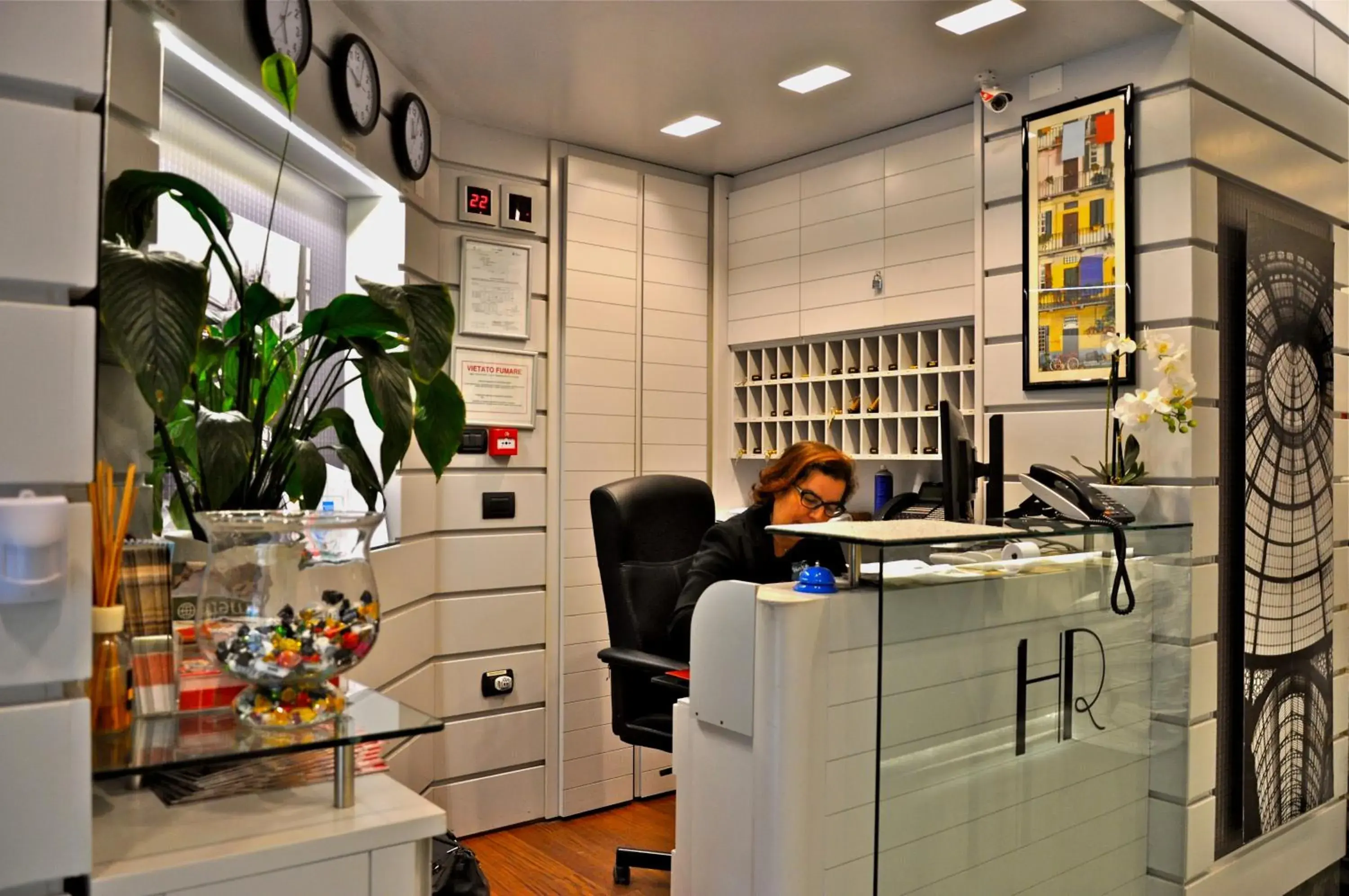 Lobby or reception in Hotel Rio Lobby or reception in Hotel Rio