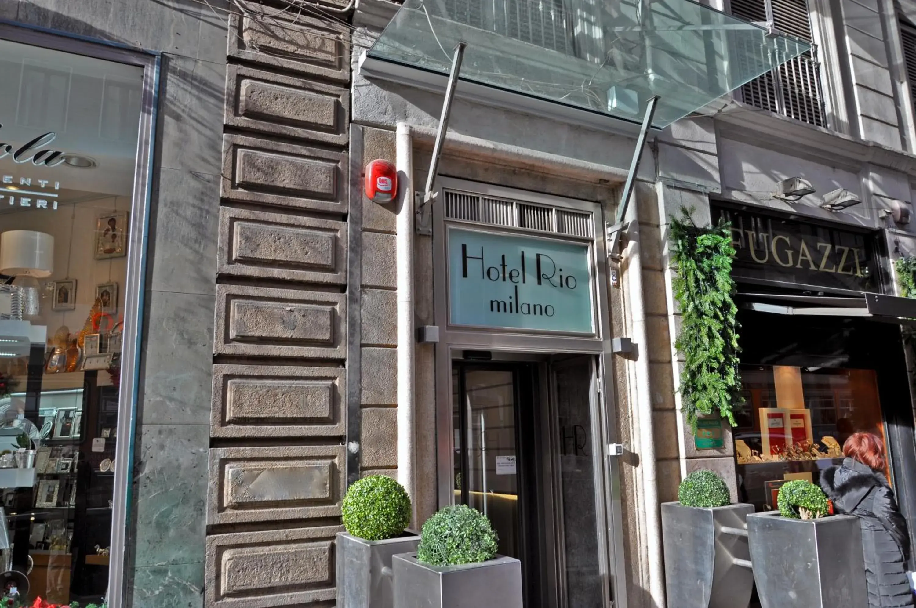 Facade/entrance in Hotel Rio Facade/entrance in Hotel Rio