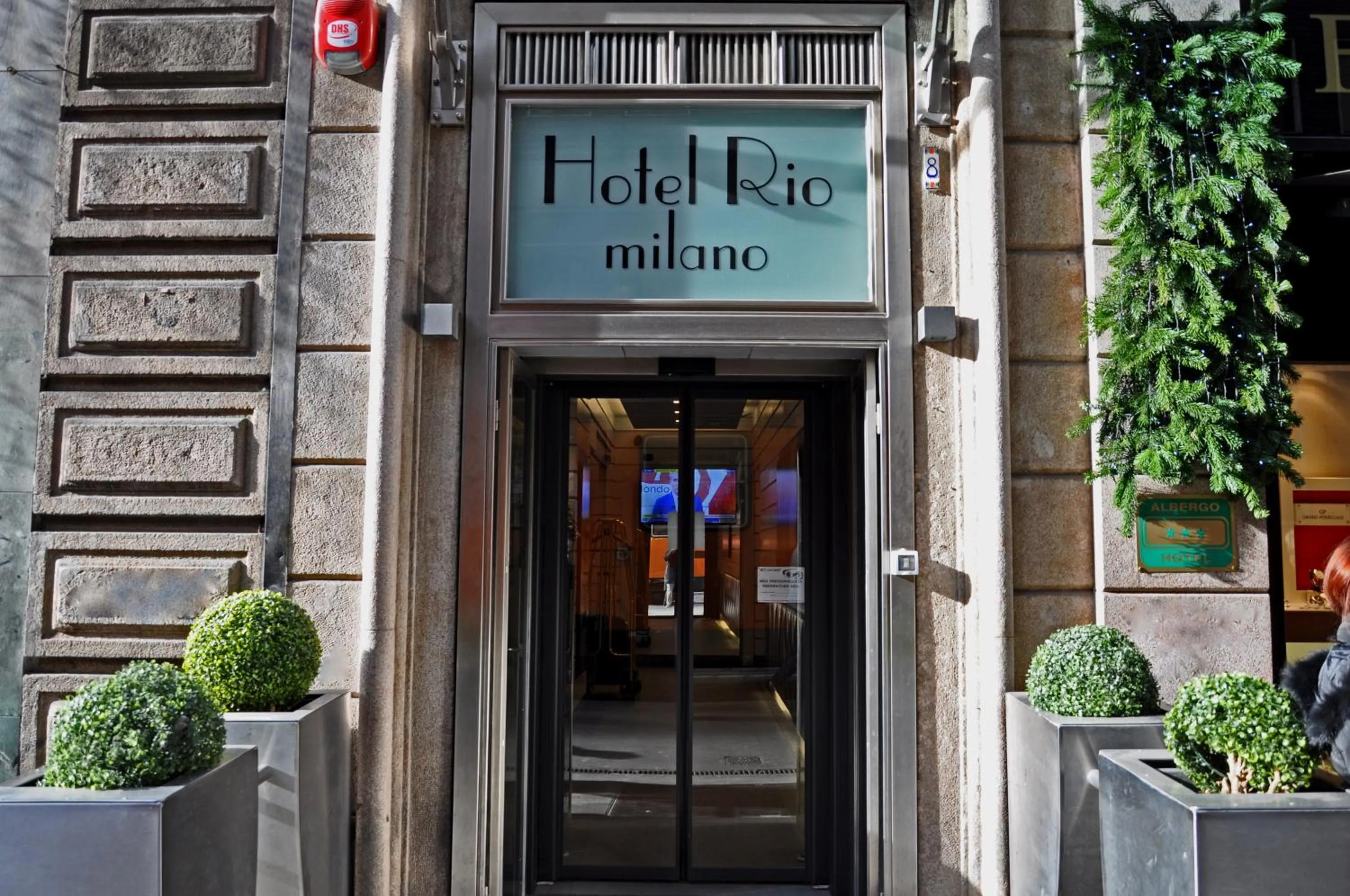 Facade/entrance in Hotel Rio
