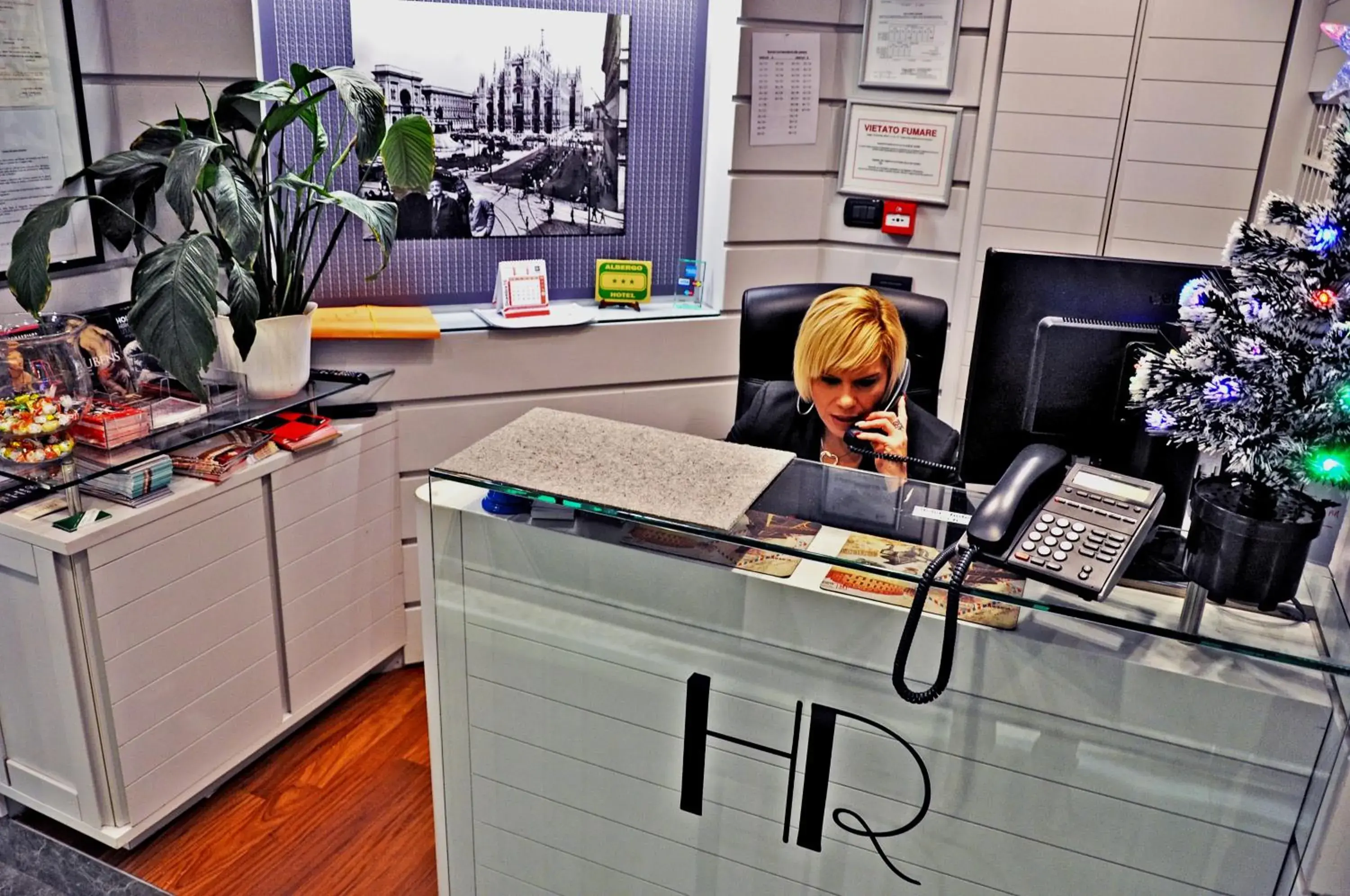 Lobby or reception in Hotel Rio Lobby or reception in Hotel Rio