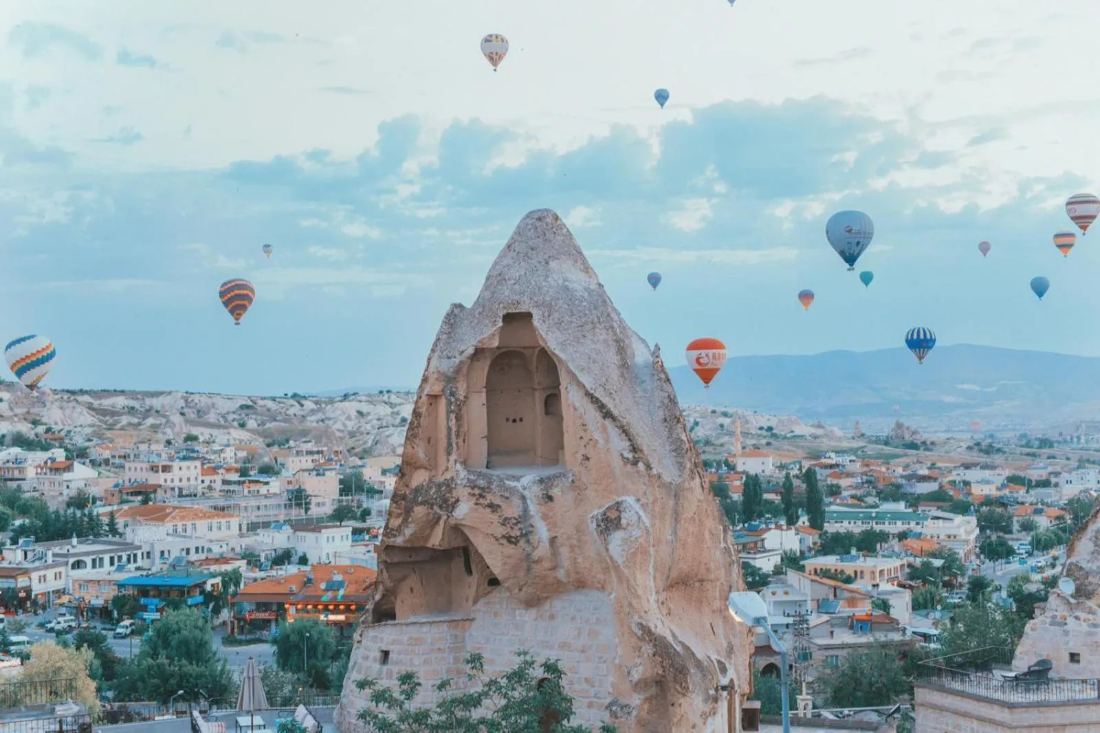 City view in Village Cave House Hotel