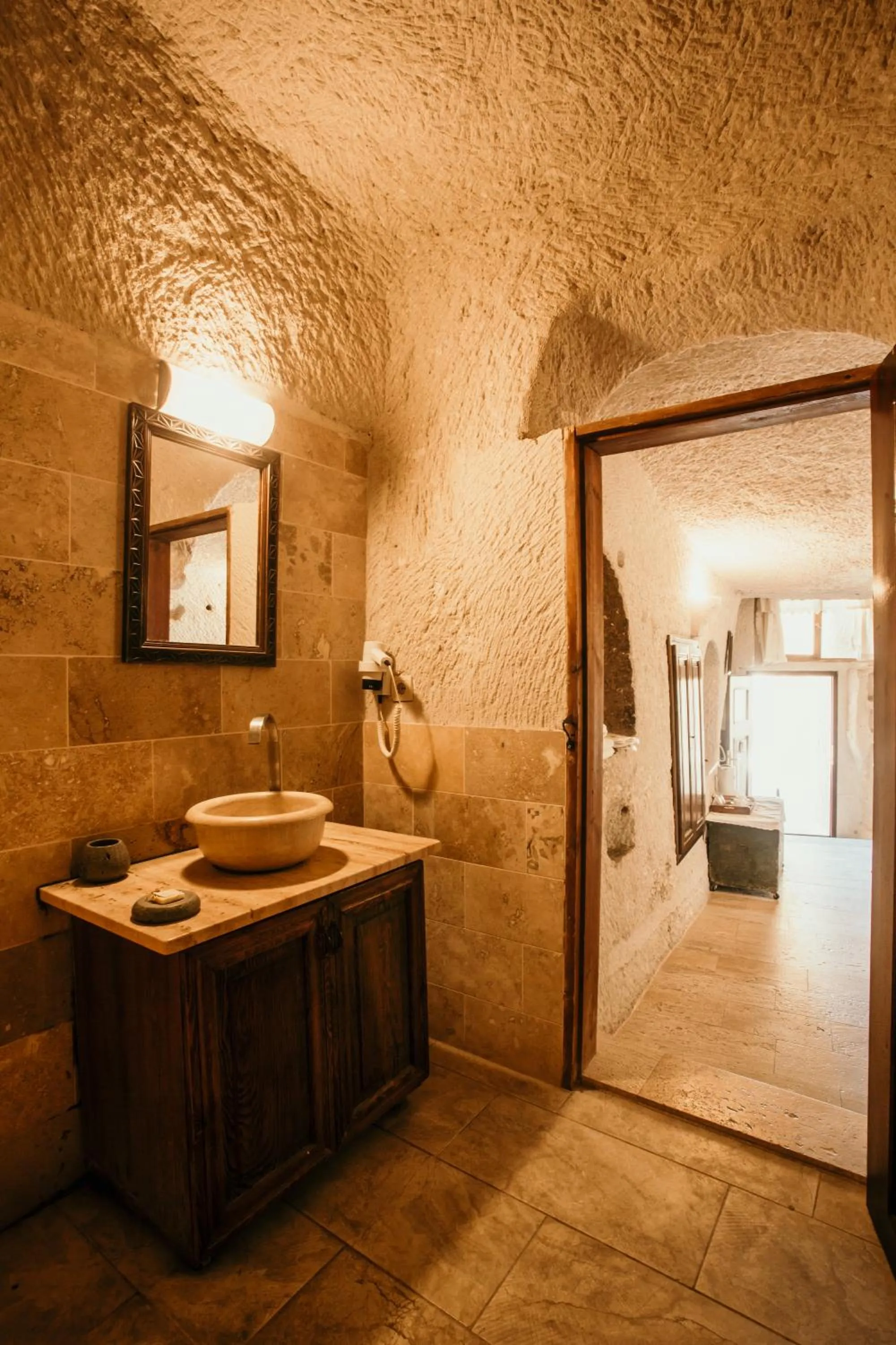 Bathroom in Village Cave House Hotel