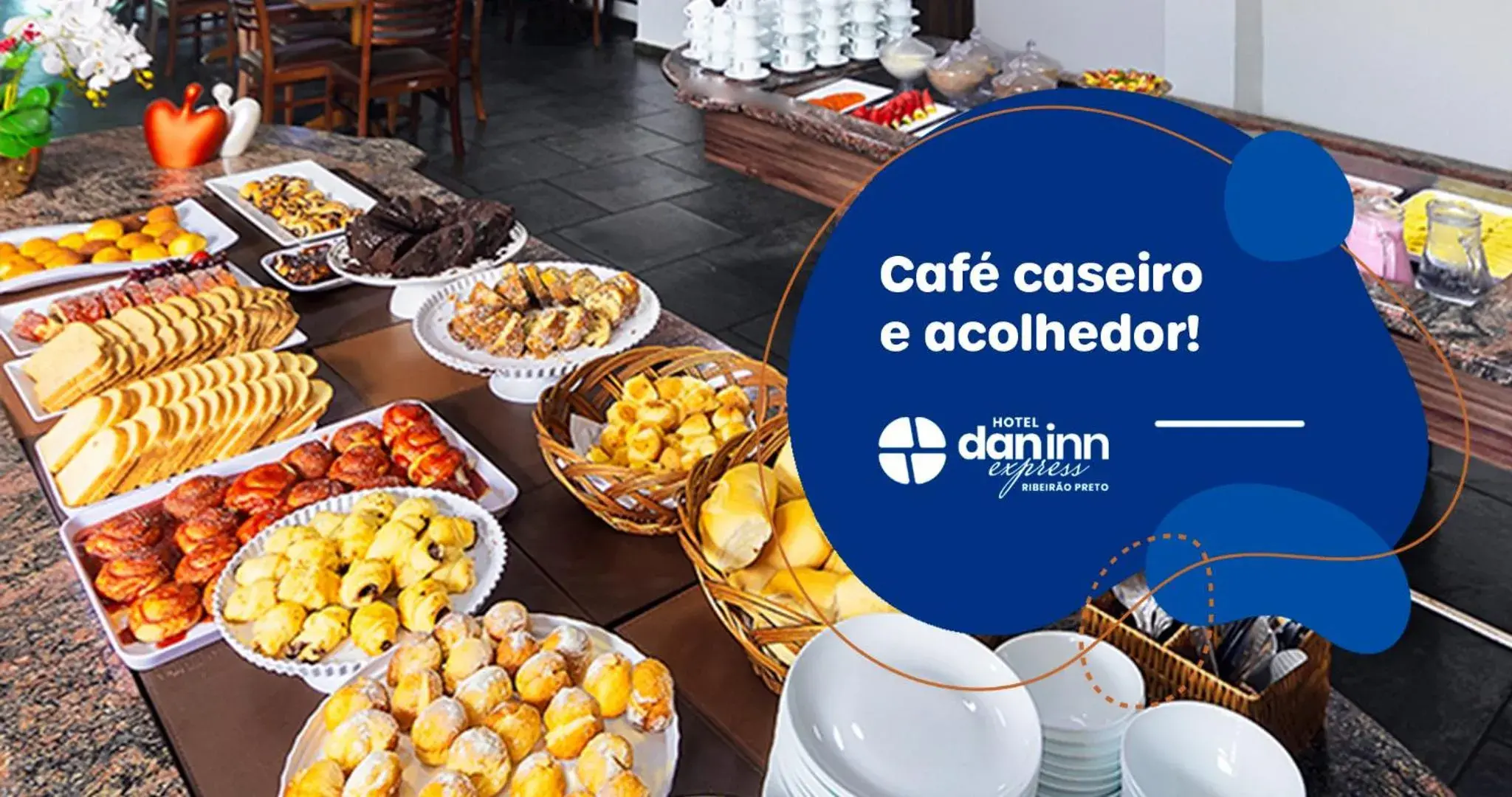 Breakfast in Hotel Dan Inn Express Ribeirão Preto By Nacional Inn Breakfast in Hotel Dan Inn Express Ribeirão Preto By Nacional Inn