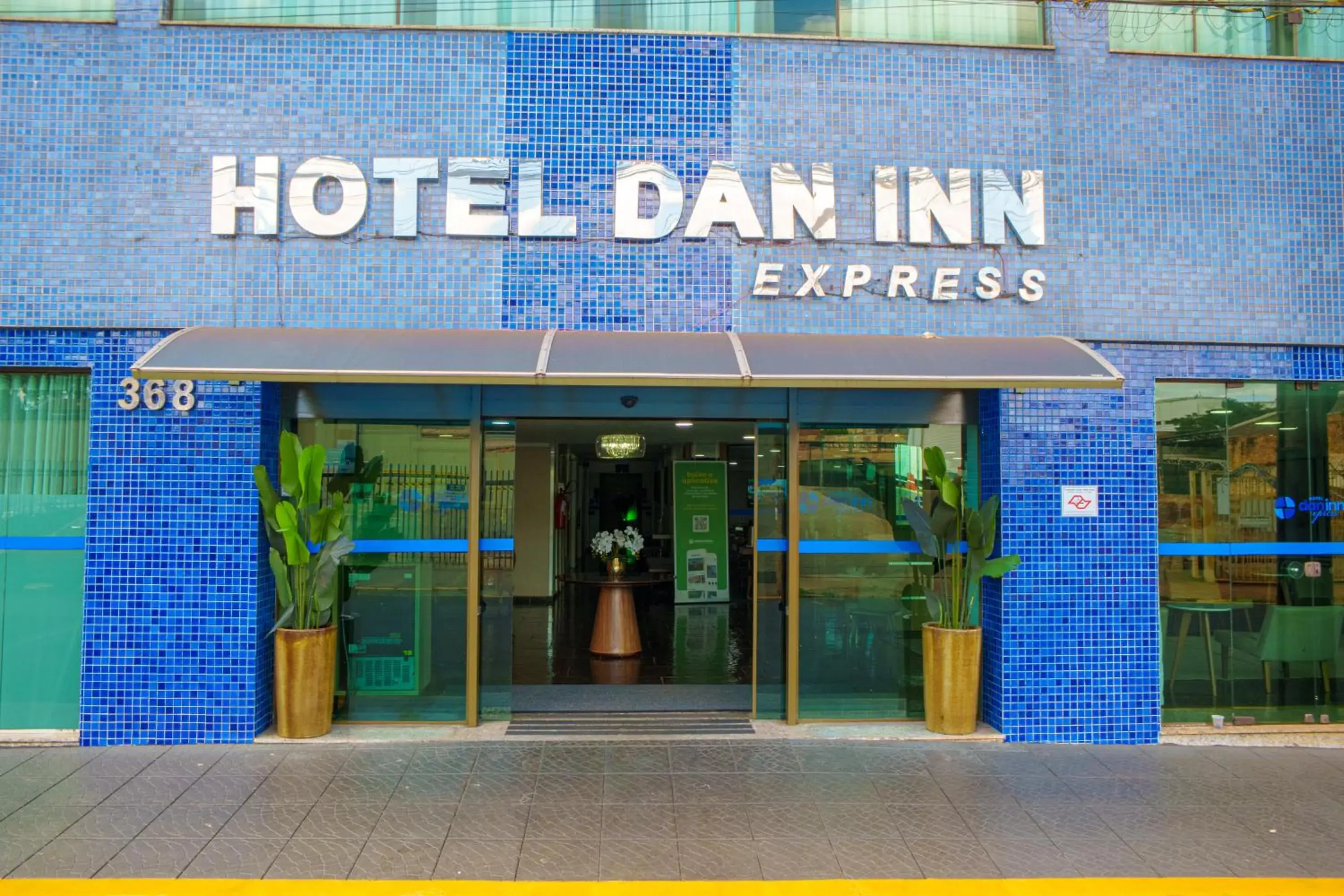 Facade/entrance in Hotel Dan Inn Express Ribeirão Preto By Nacional Inn Facade/entrance in Hotel Dan Inn Express Ribeirão Preto By Nacional Inn
