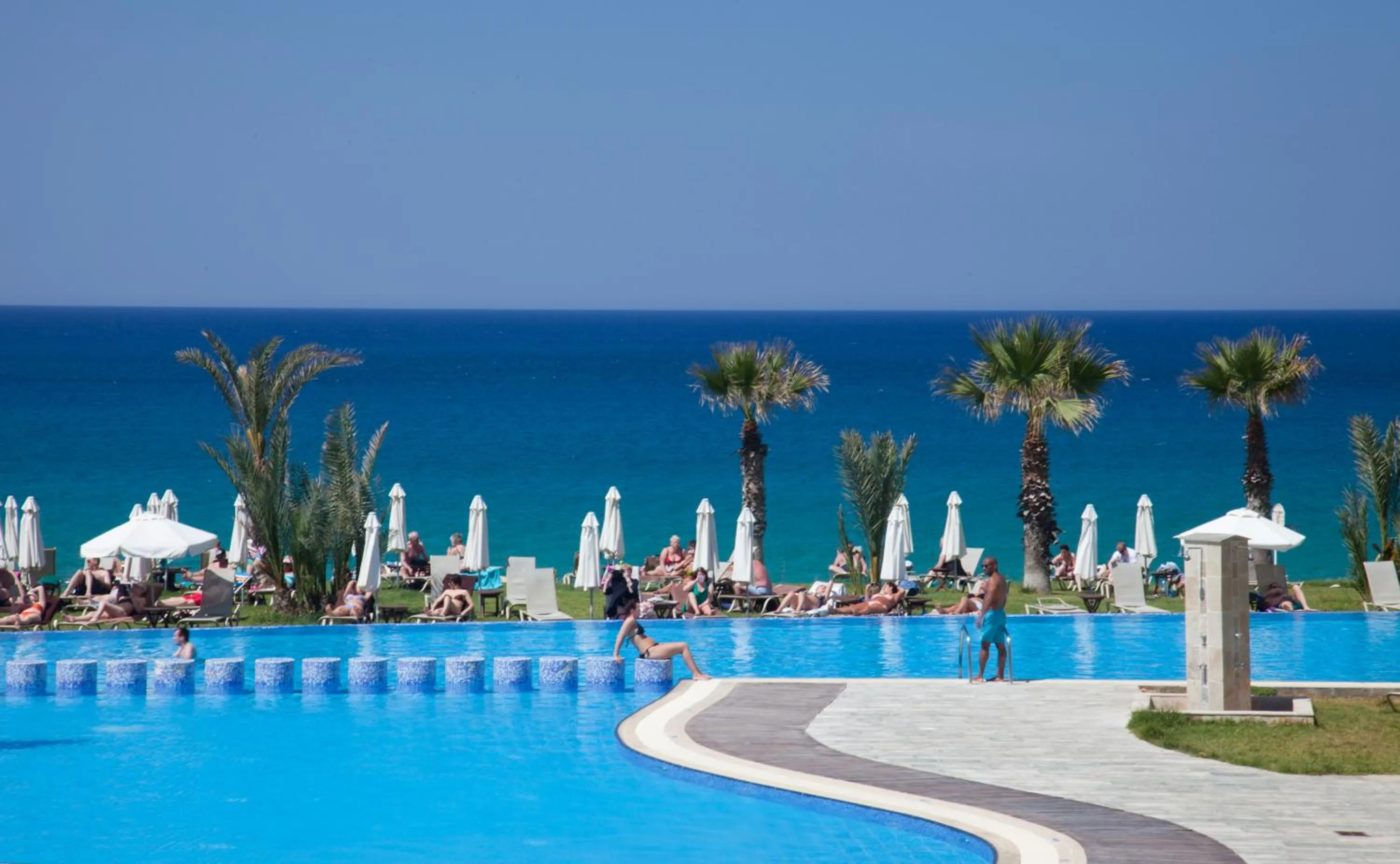Swimming pool in Capital Coast Resort And Spa